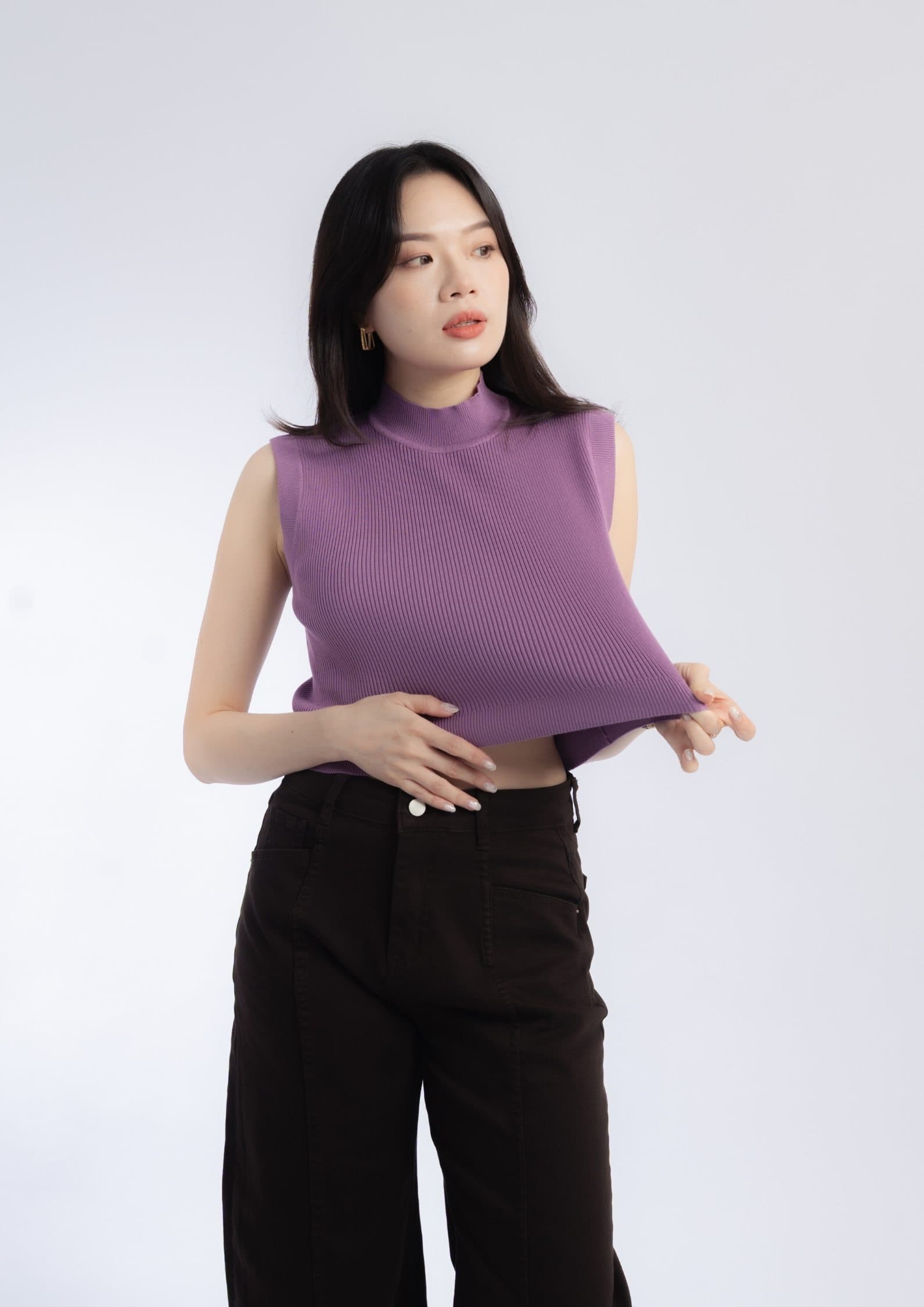 韩系针织小高领 ZBP6046