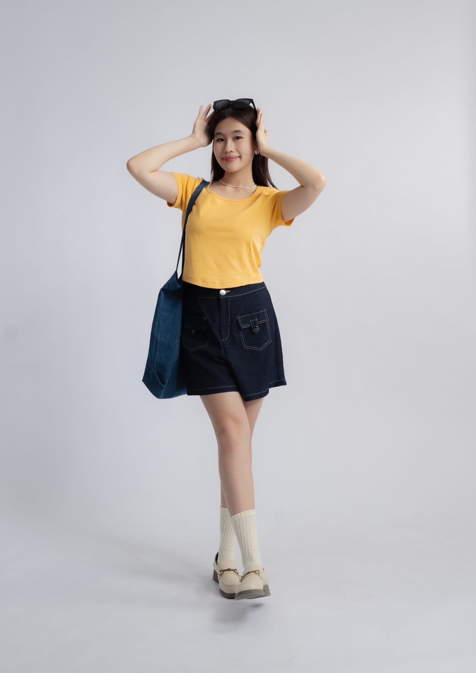Slim U-Neck Tee ZBP6045