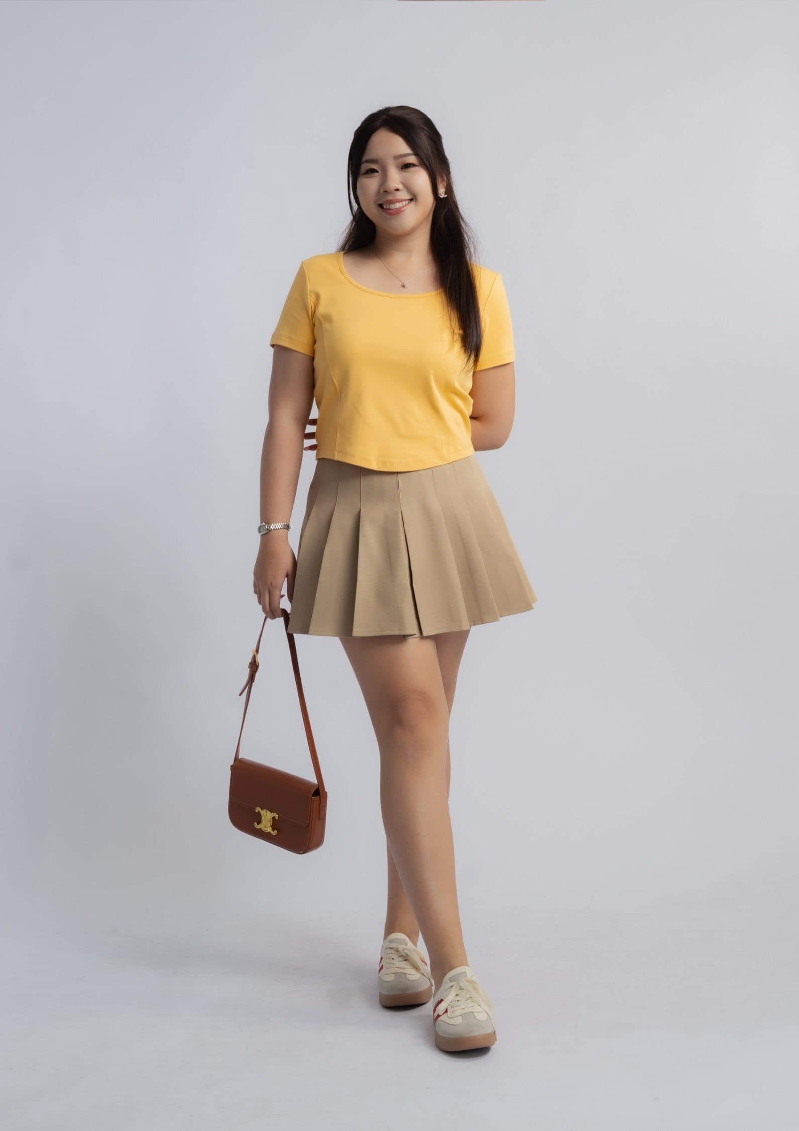 Slim U-Neck Tee ZBP6045