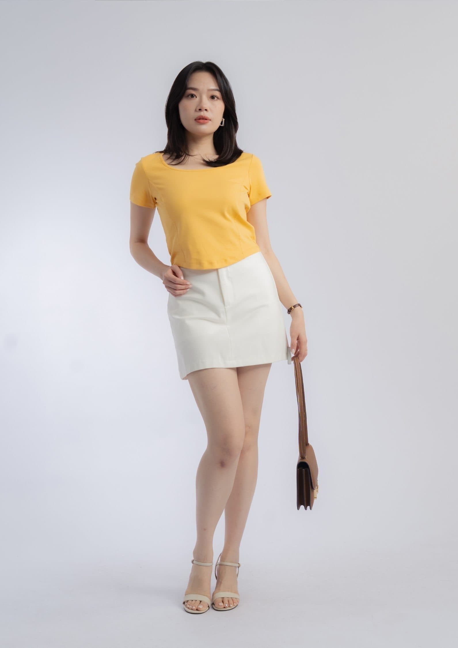 Slim U-Neck Tee ZBP6045