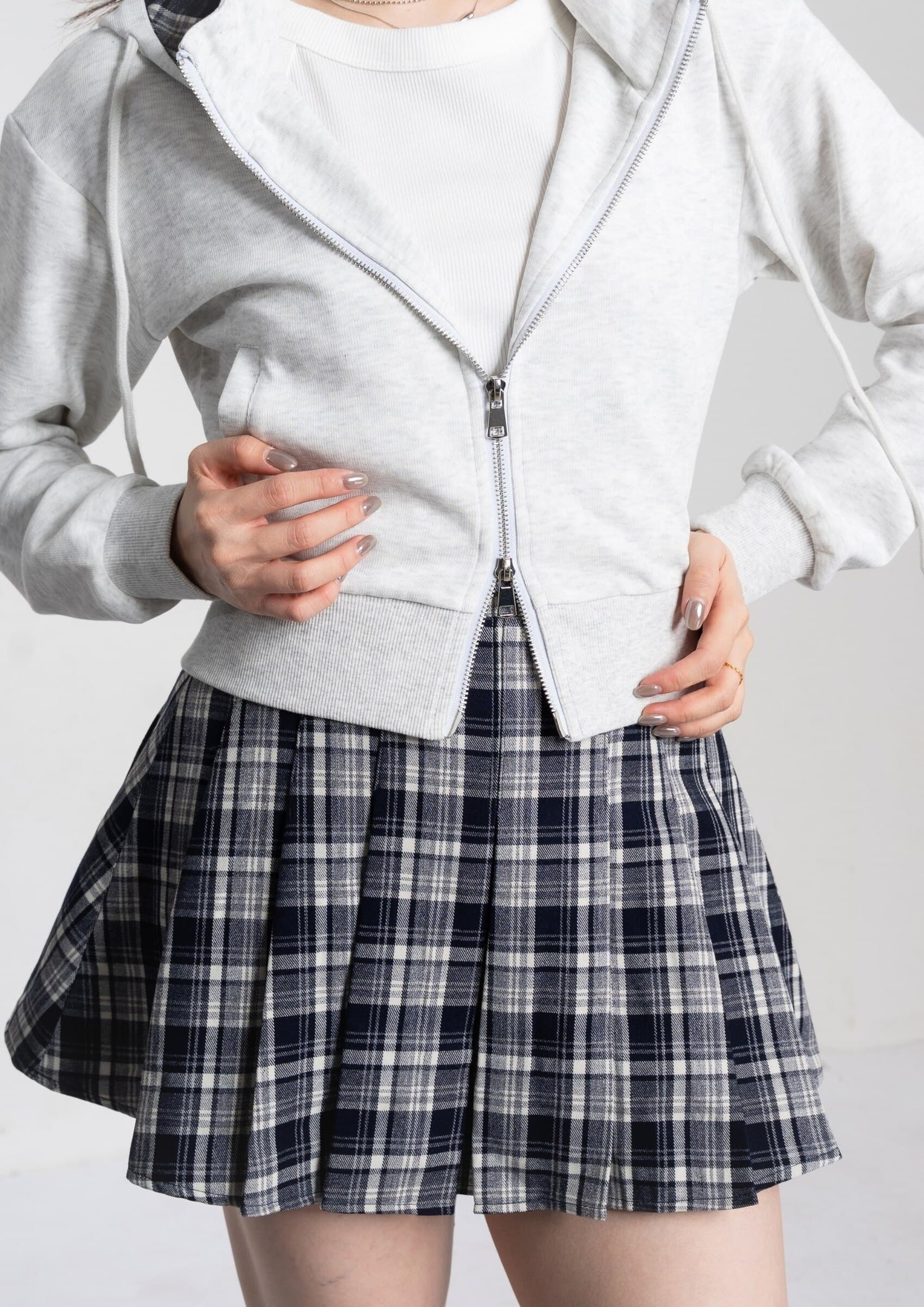 Cropped Hoodie Jacket ZBP6048