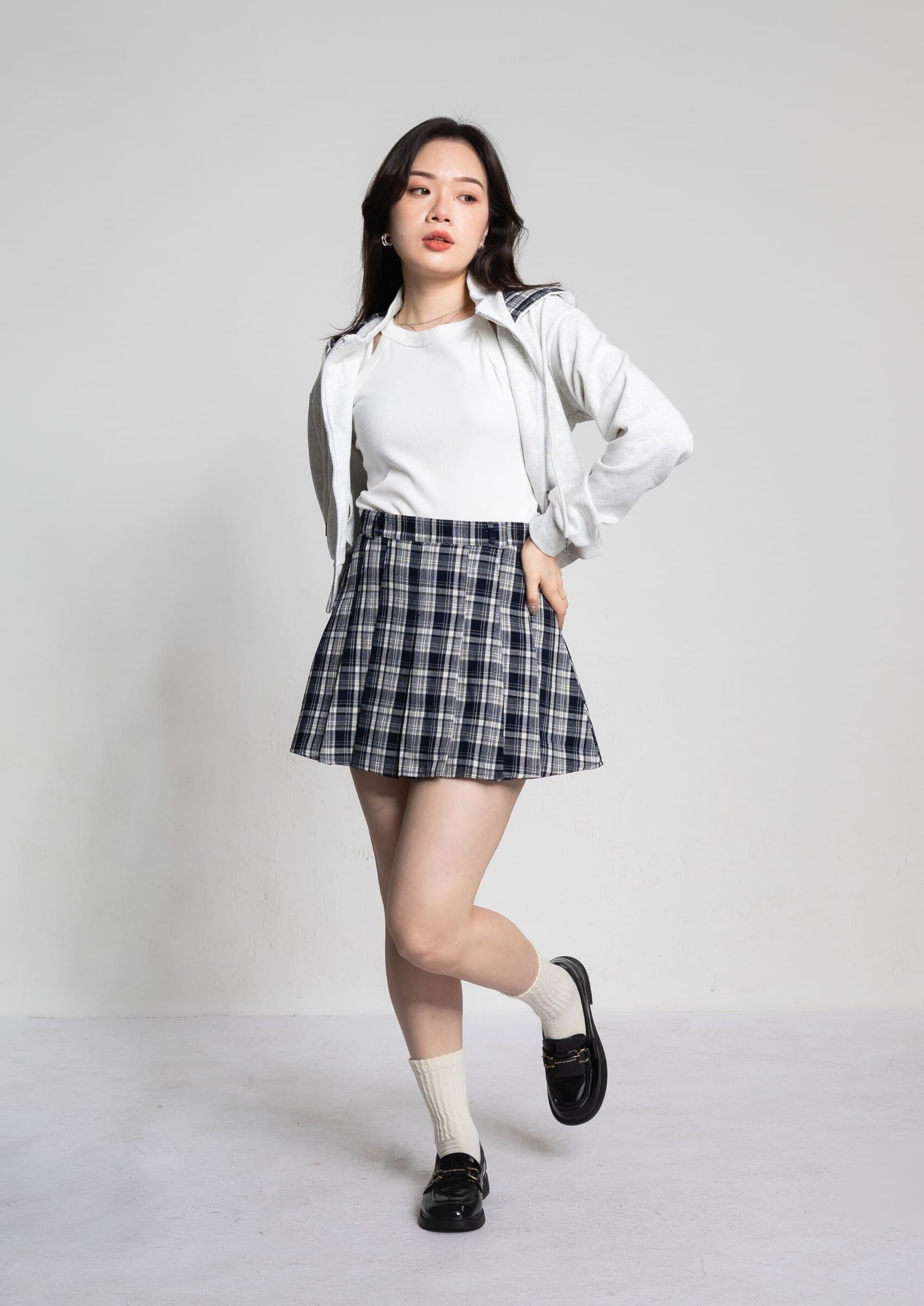 Cropped Hoodie Jacket ZBP6048