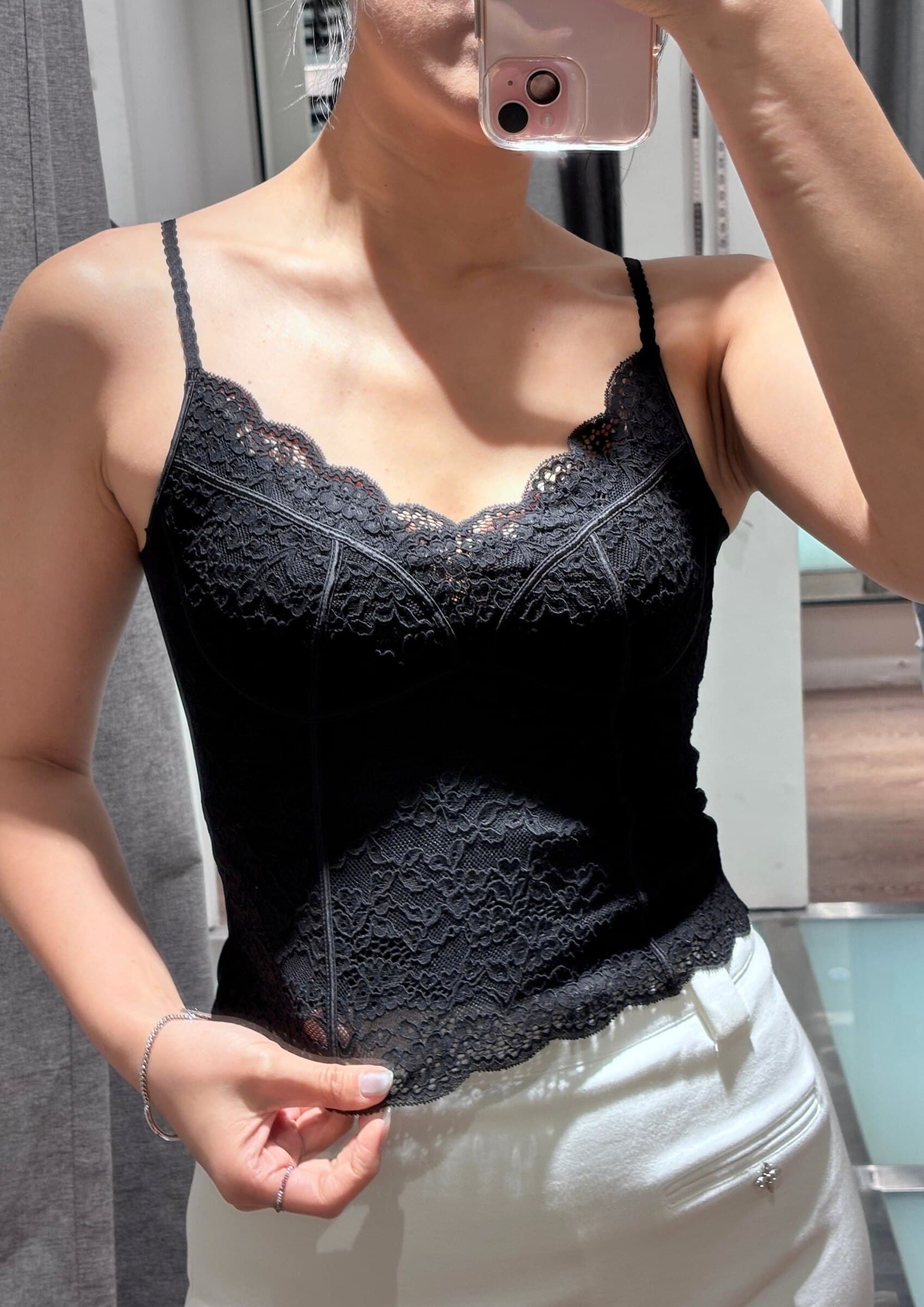 Lumé Lace Camisole  露谜蕾丝轻感背心 ZNT6006