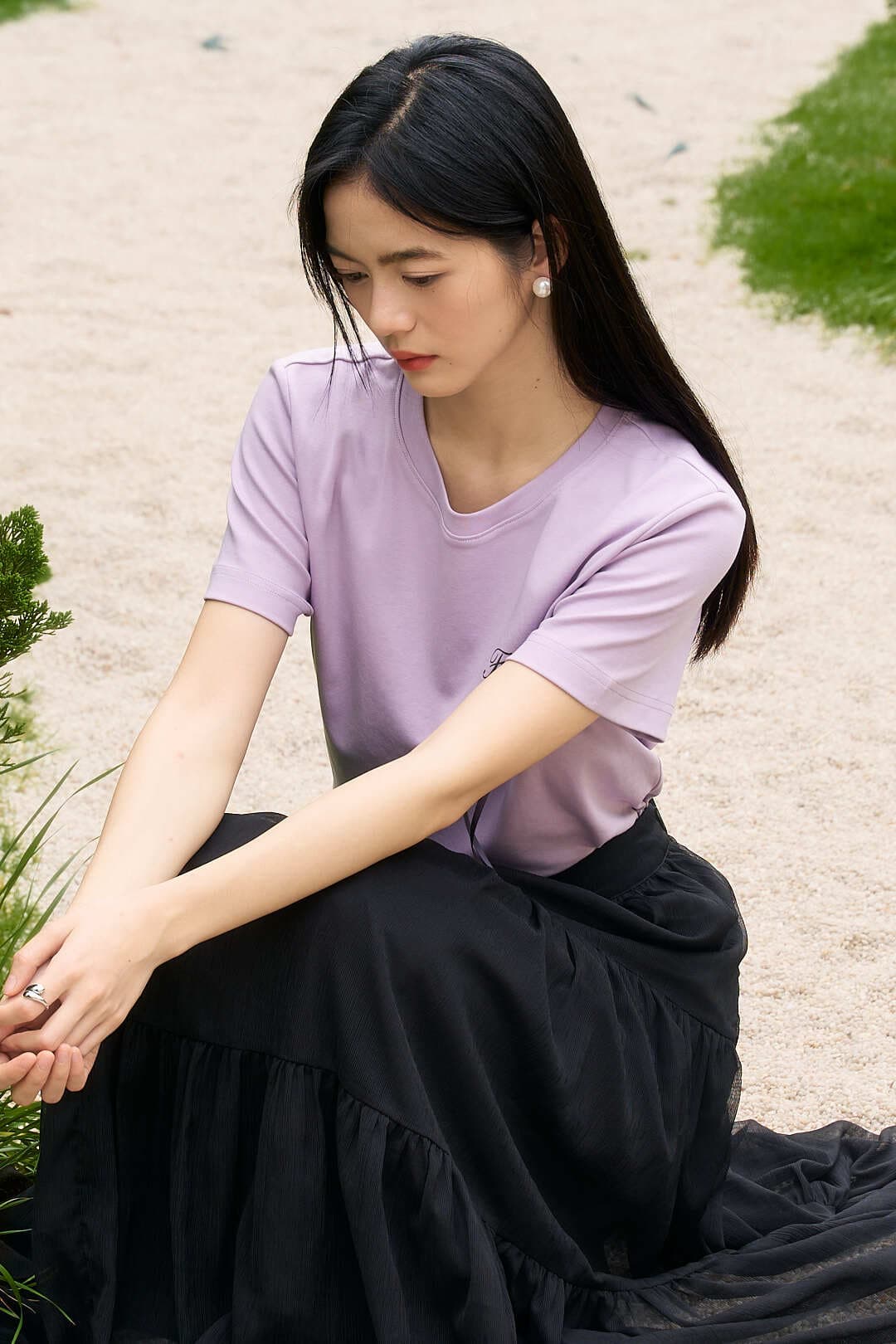 Bow Detail Tee ZBP6134