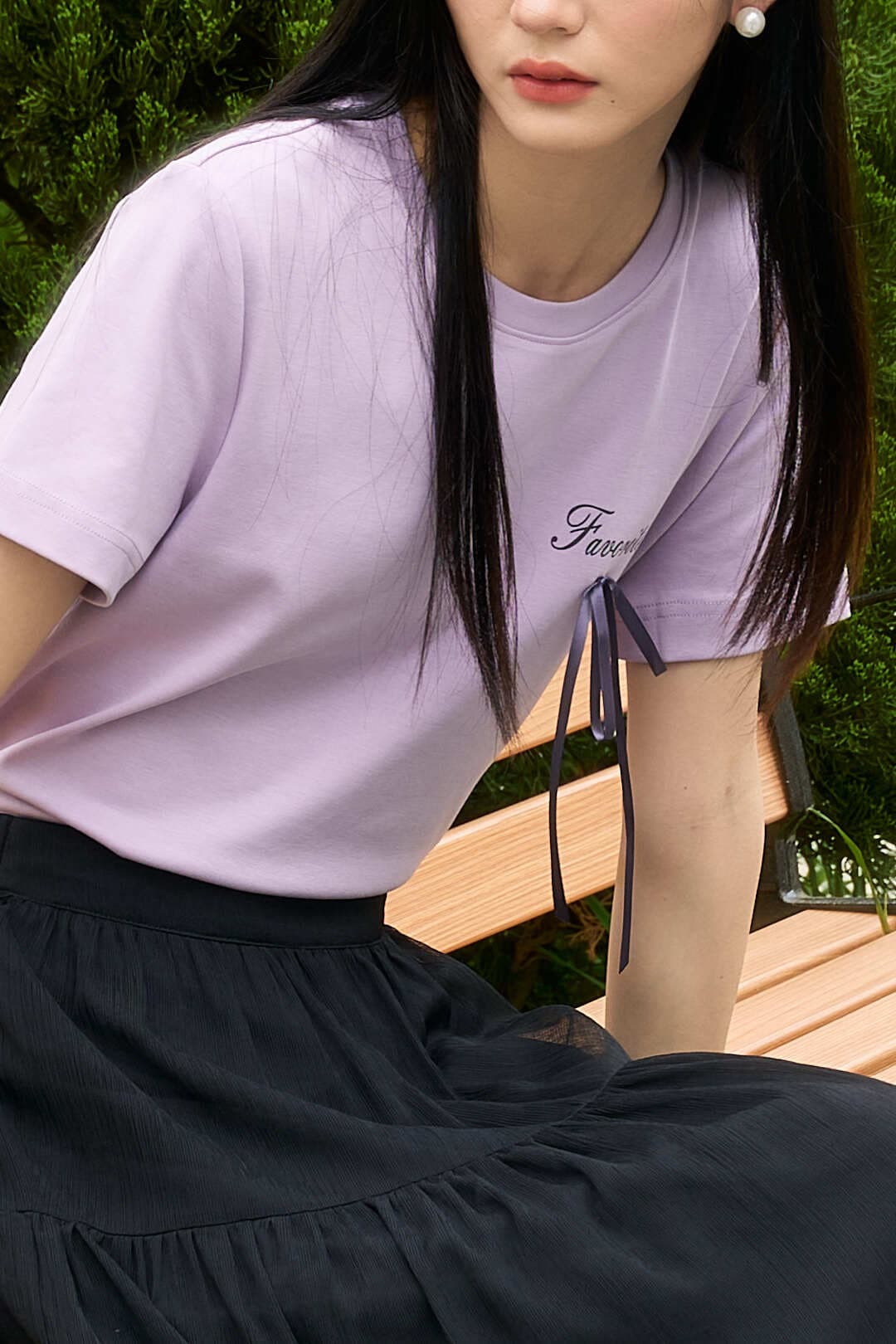 Bow Detail Tee ZBP6134