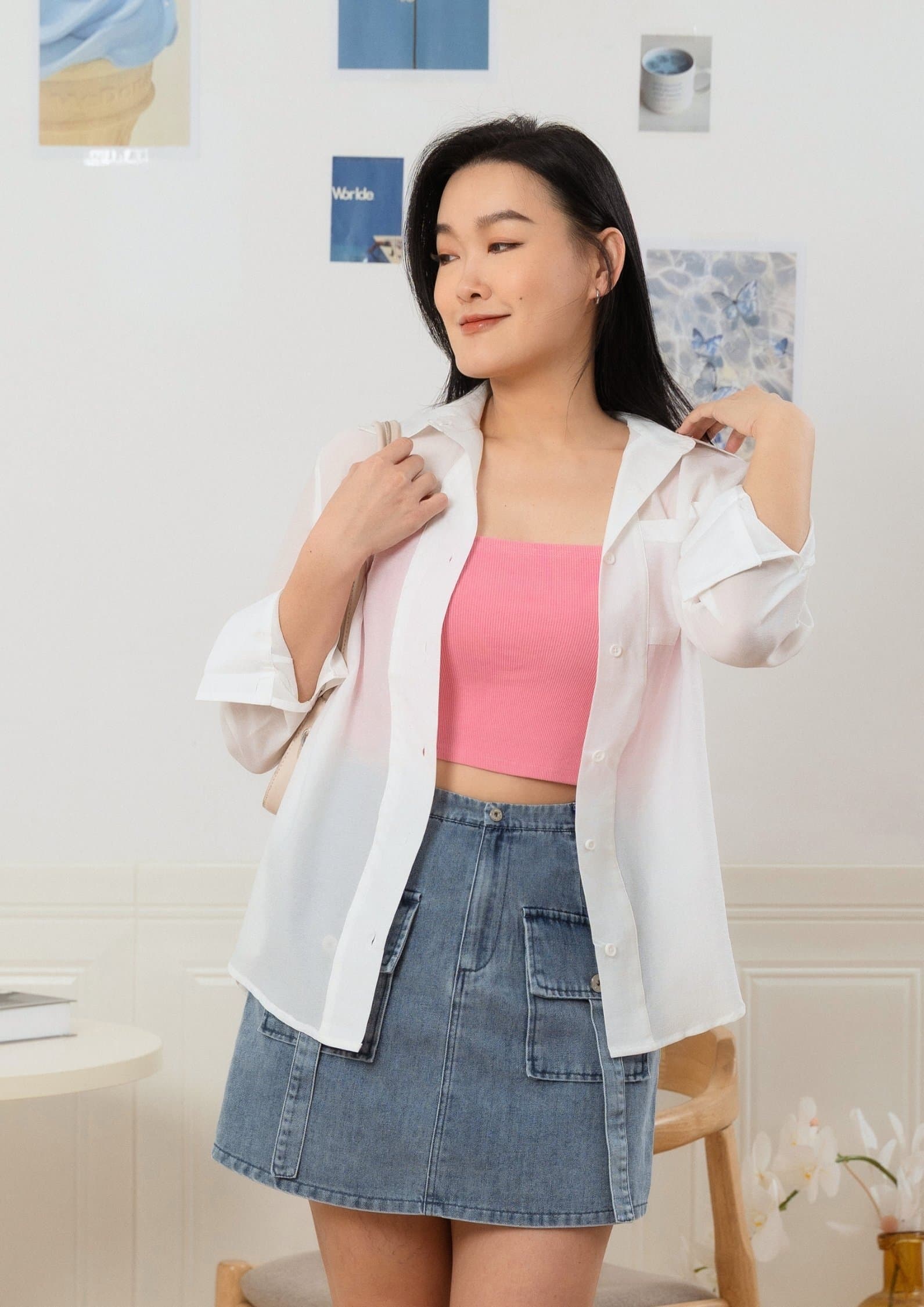 Knitted Mini Vest ZNT5023