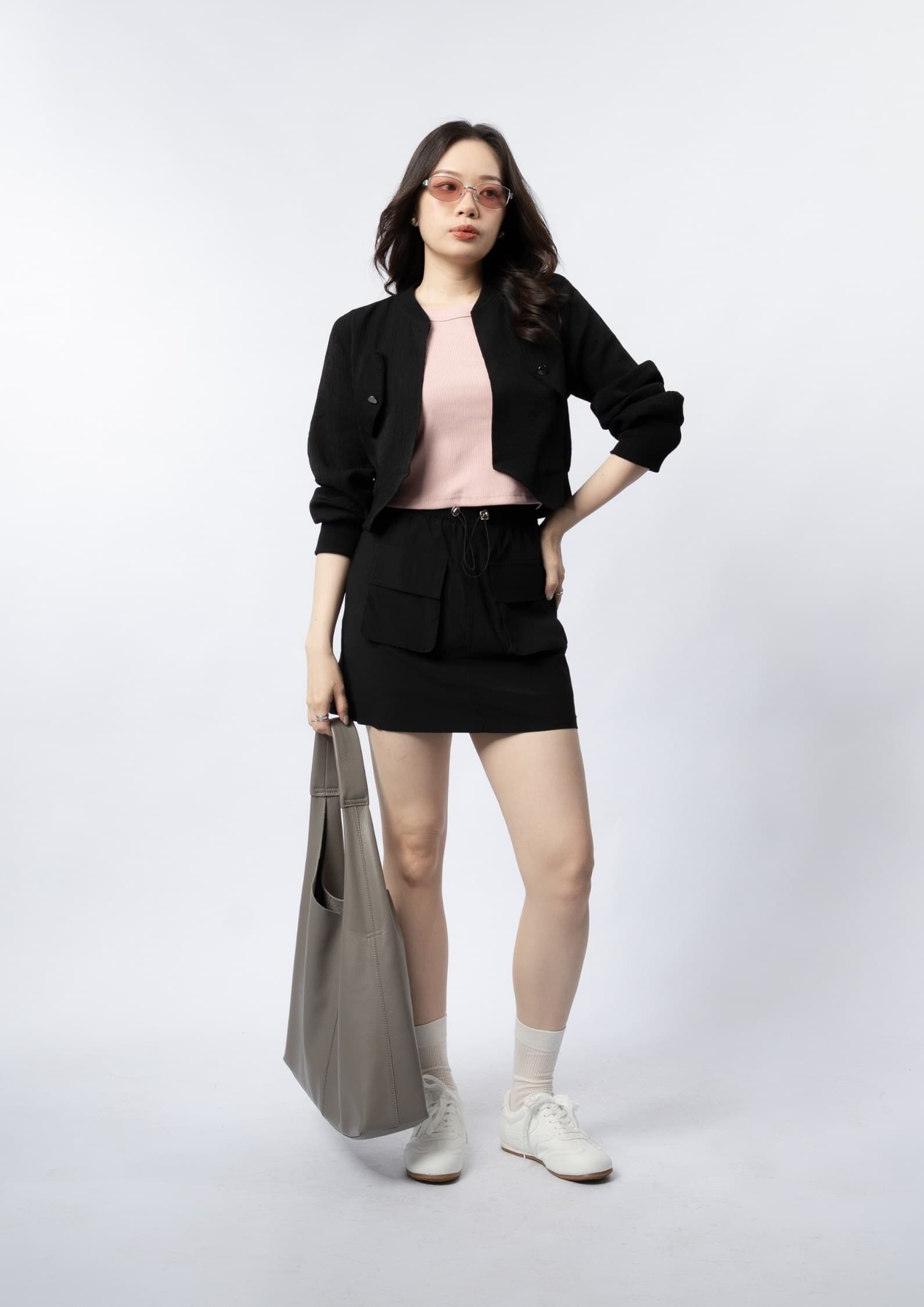 Edgy Black Jacket ZBP6137