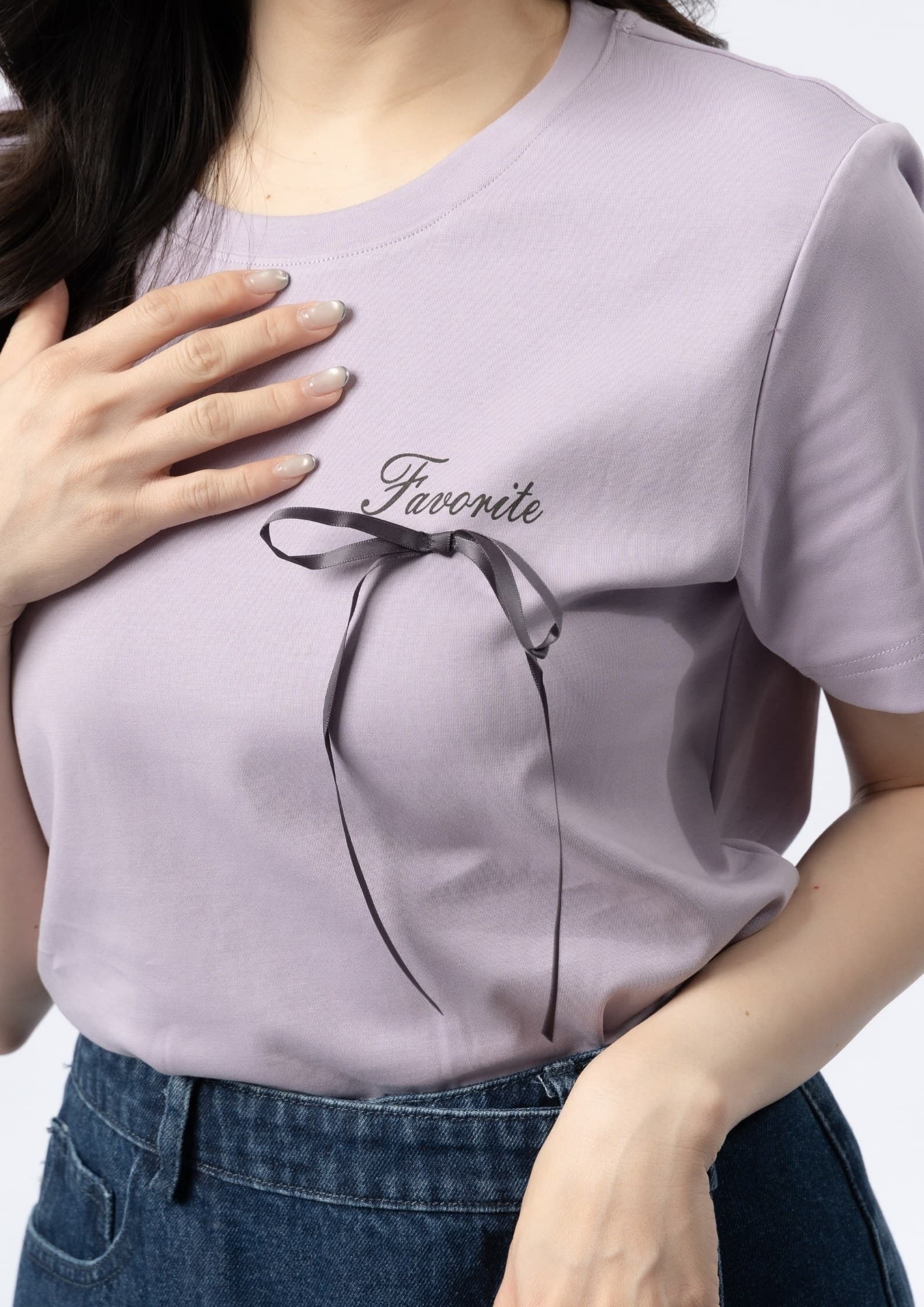 Bow Detail Tee ZBP6134