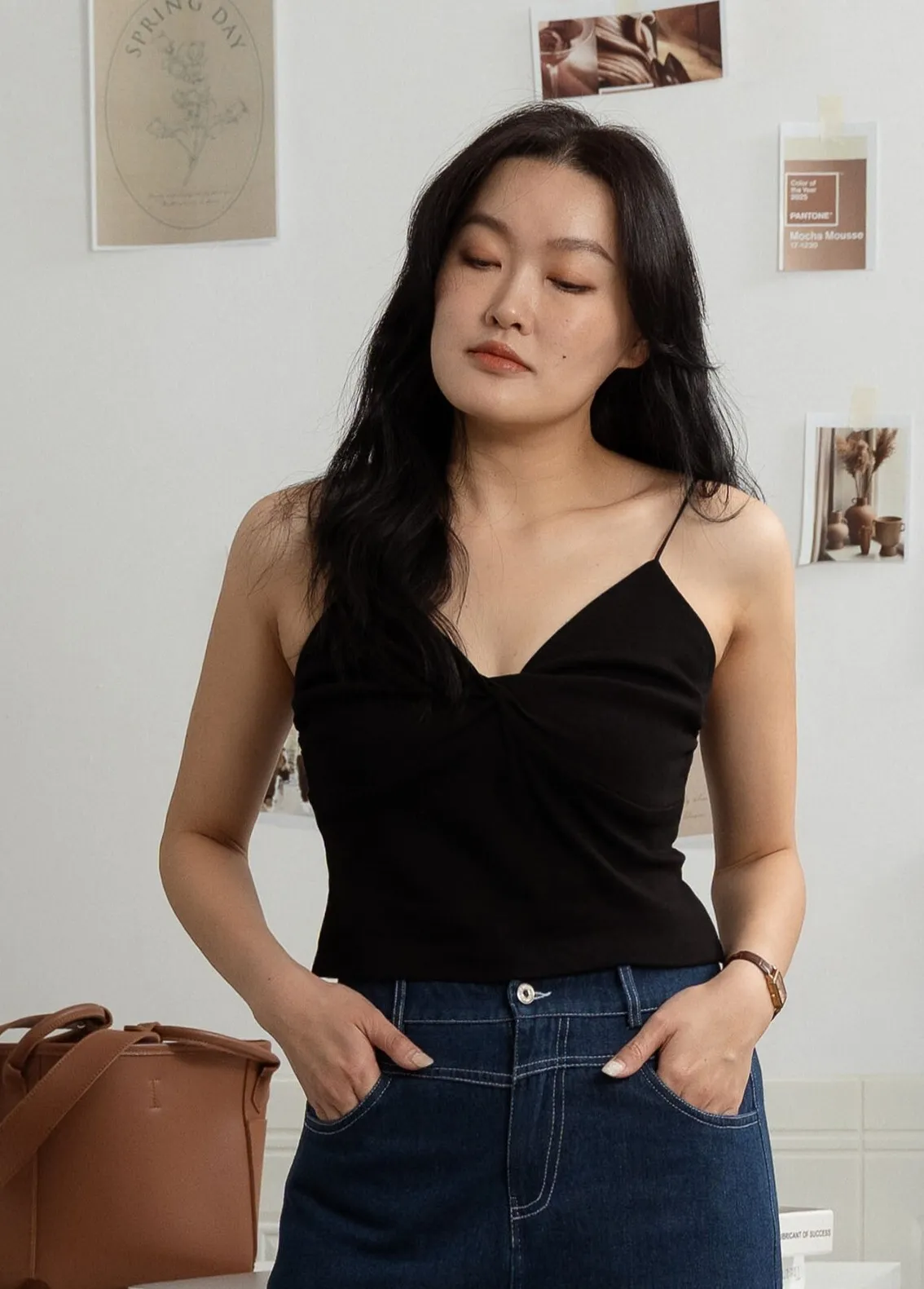 Isadora Twisted Tank Top ZBP5015