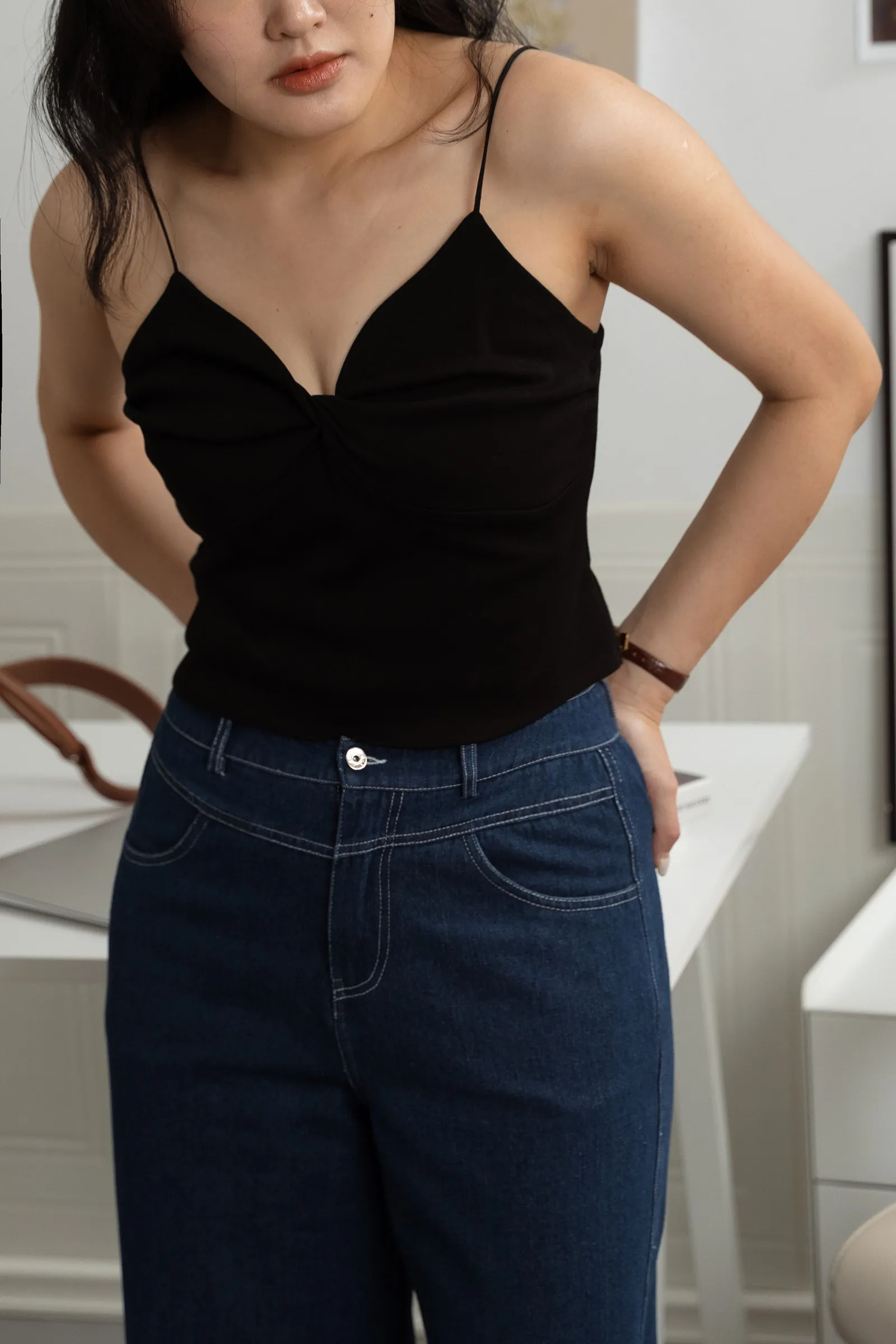 Isadora Twisted Tank Top ZBP5015