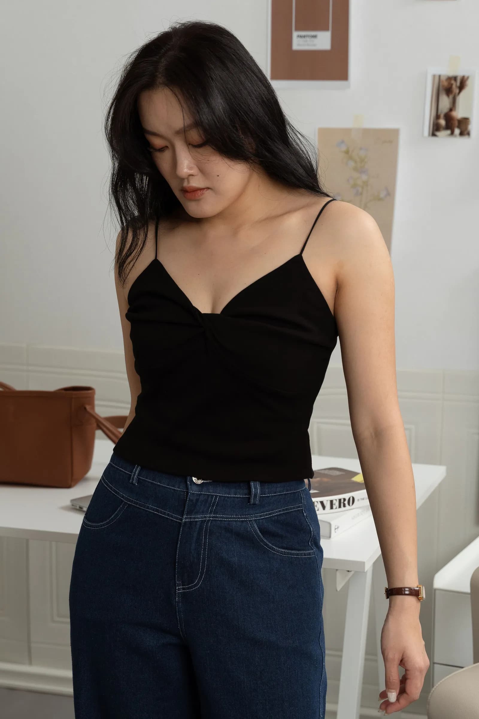 Isadora Twisted Tank Top ZBP5015