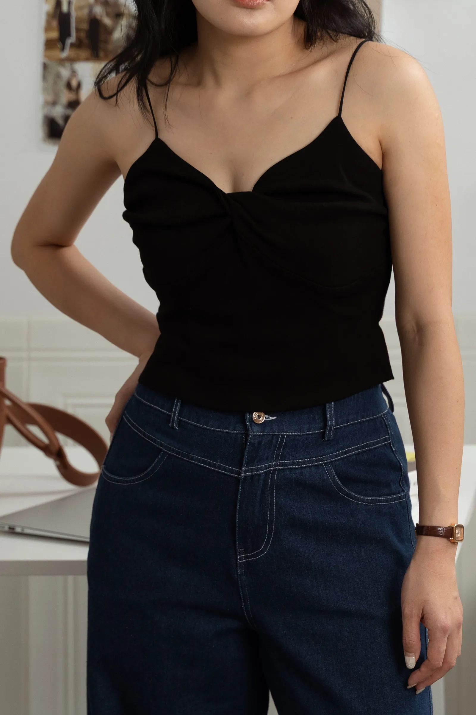 Isadora Twisted Tank Top ZBP5015