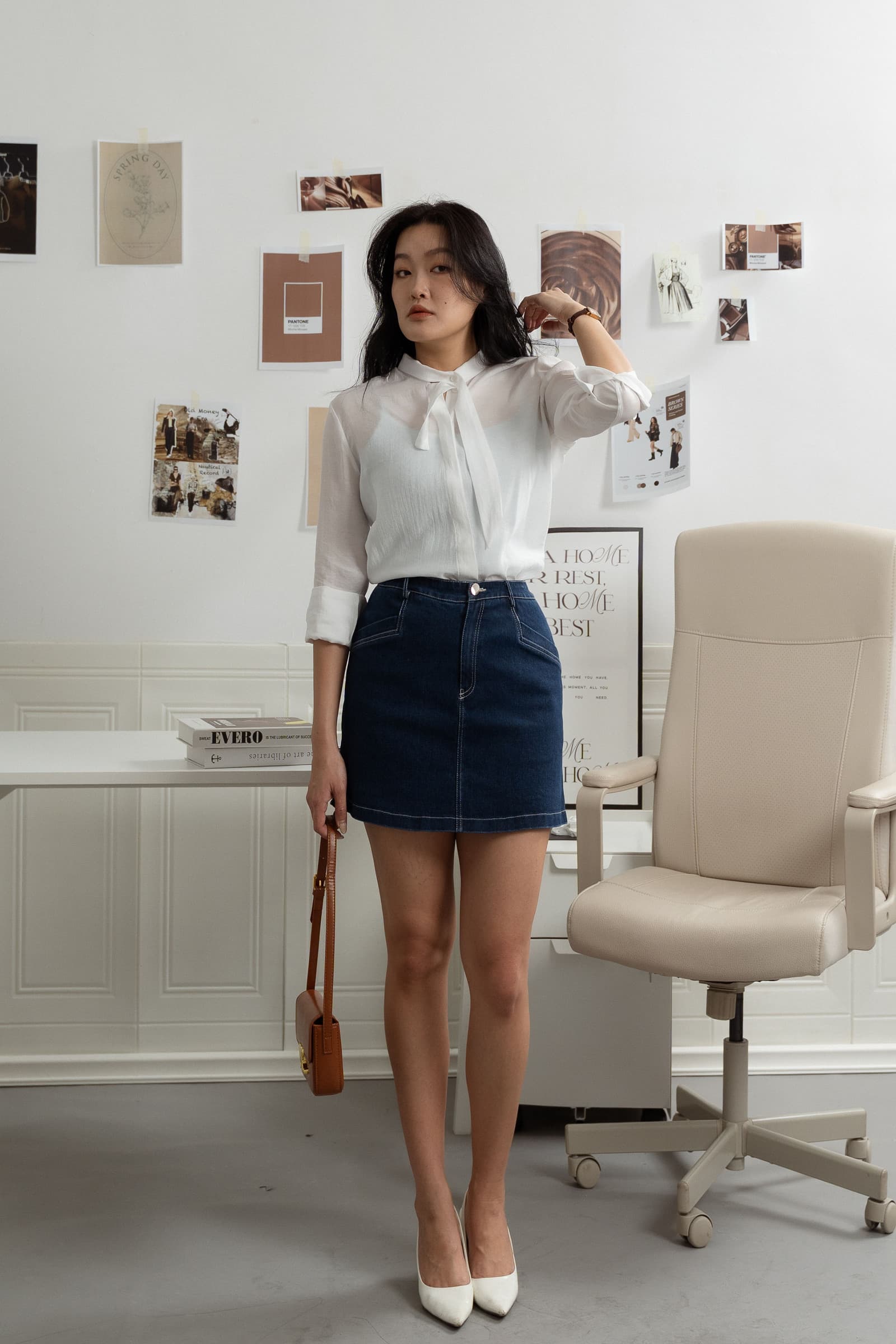Victoria Organza Blouse ZBP5013