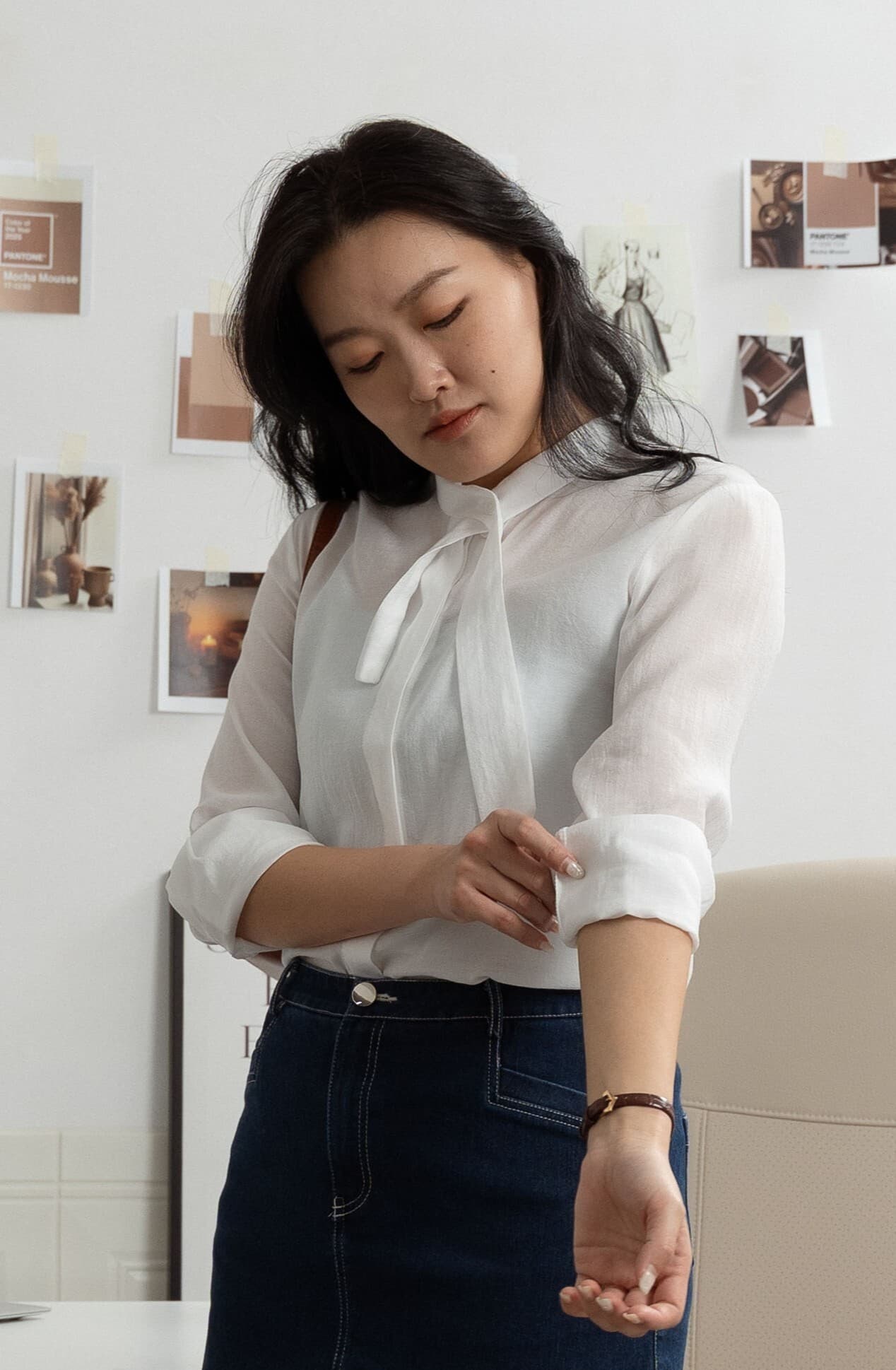 Victoria Organza Blouse ZBP5013