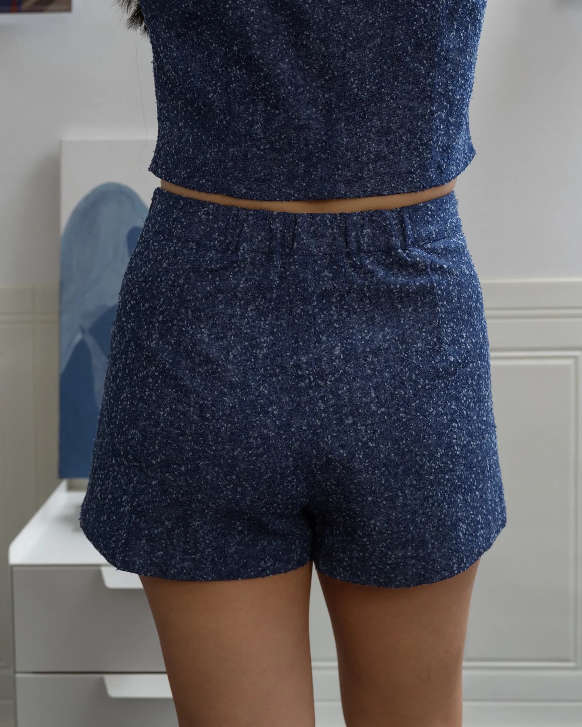 Isla Star Denim Shorts ZJS5006