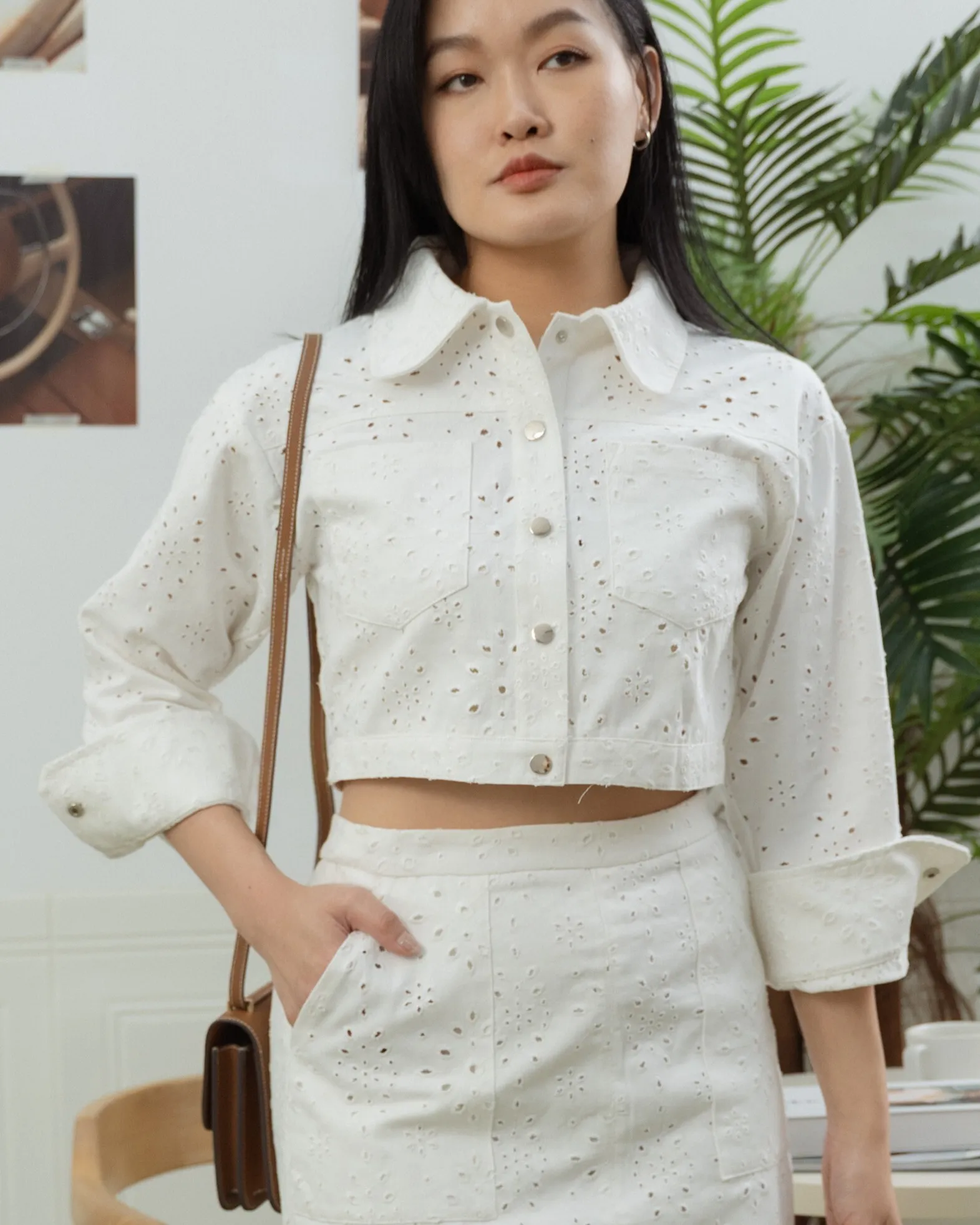 Ansel Lace Twill Jacket ZBP5064