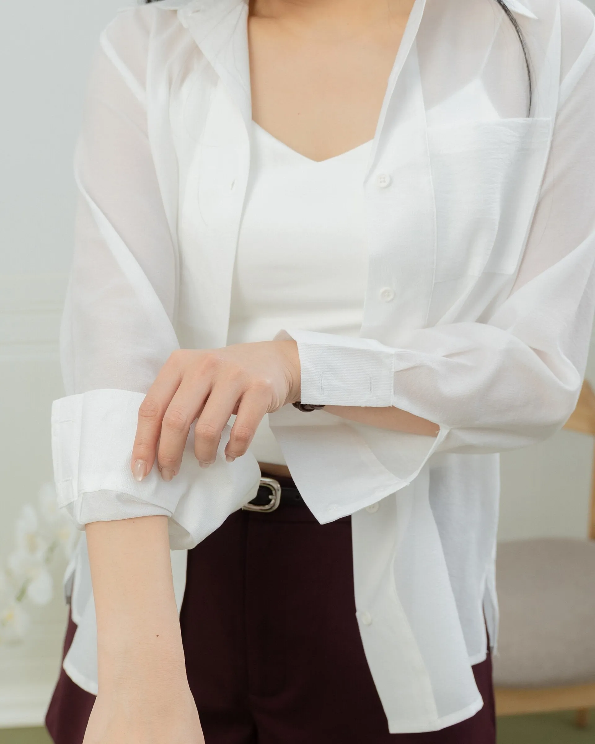 Delore Sheer Blouse ZBP5066