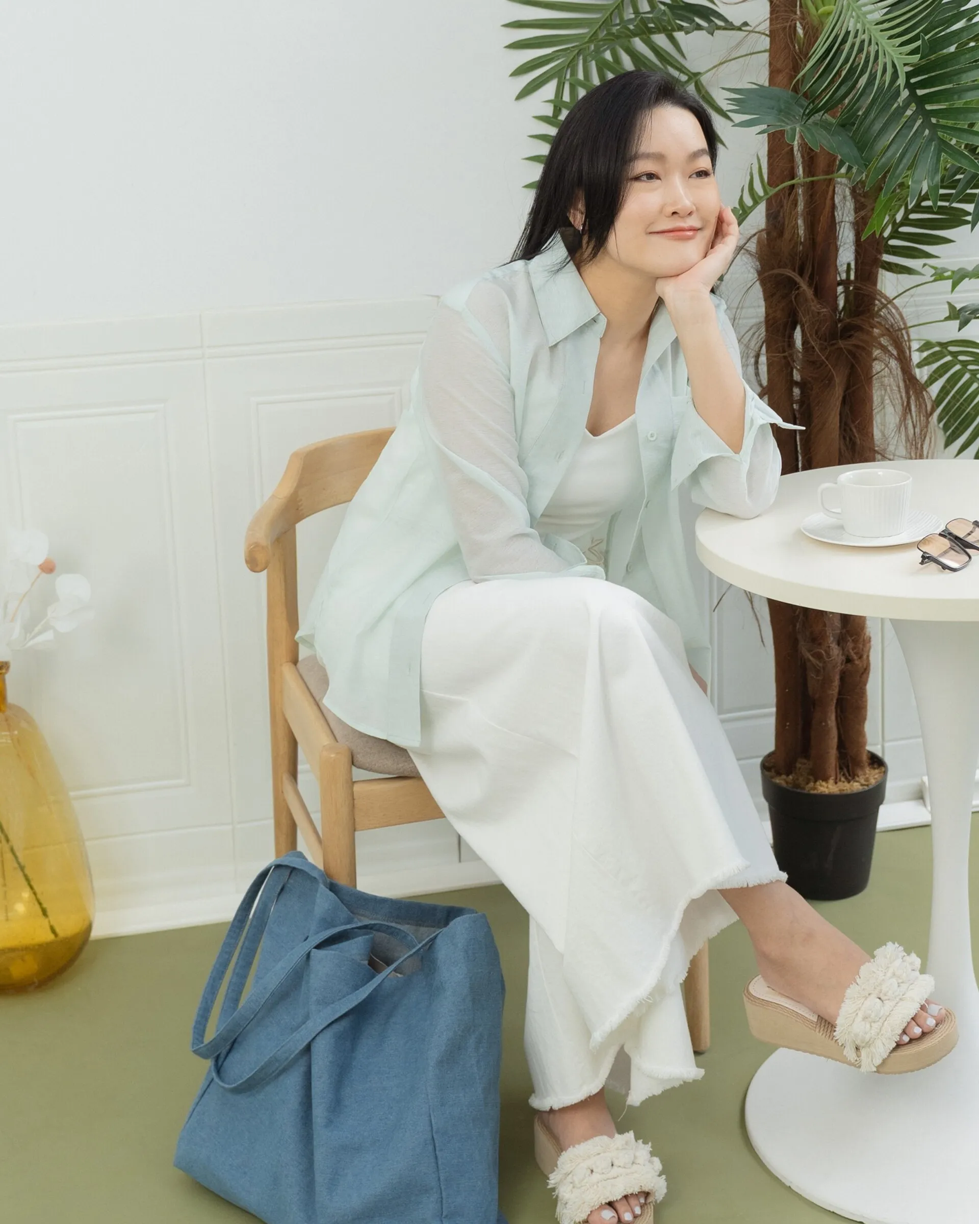 Delore Sheer Blouse ZBP5066