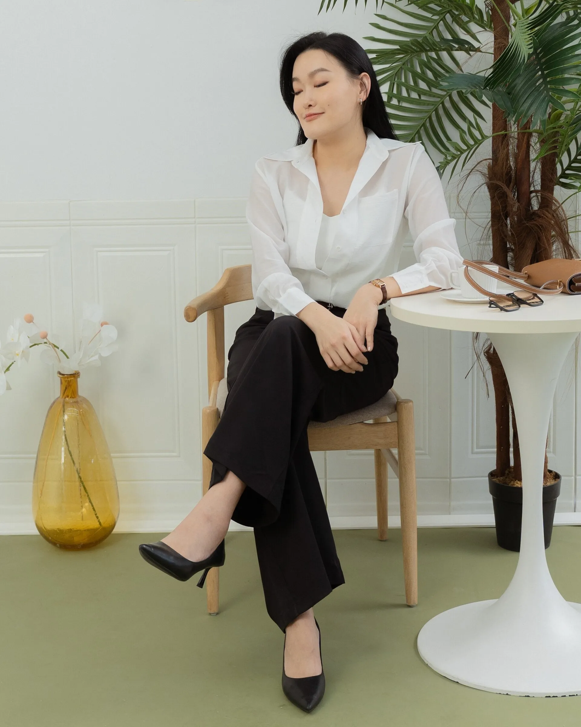 Delore Sheer Blouse ZBP5066