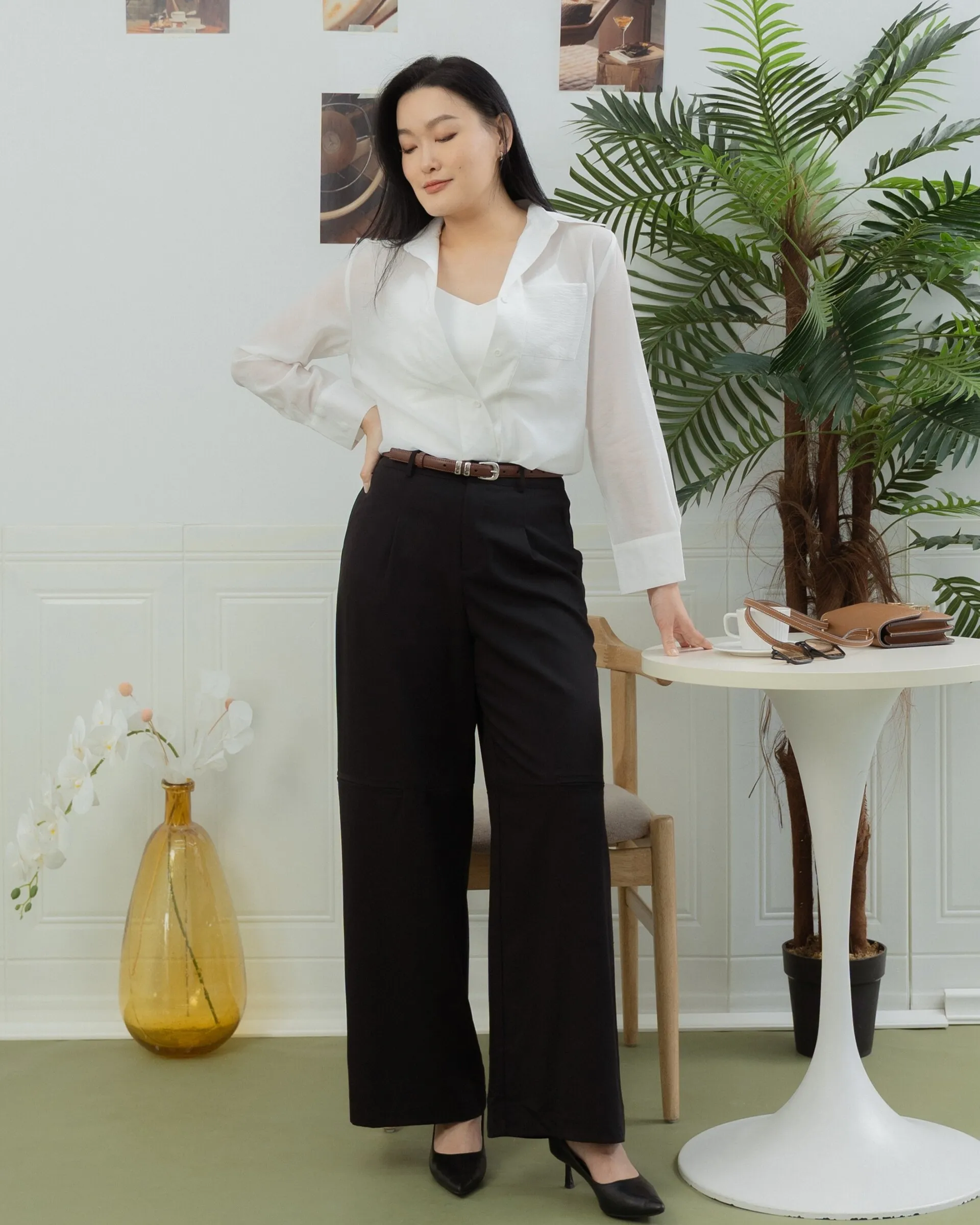 Delore Sheer Blouse ZBP5066