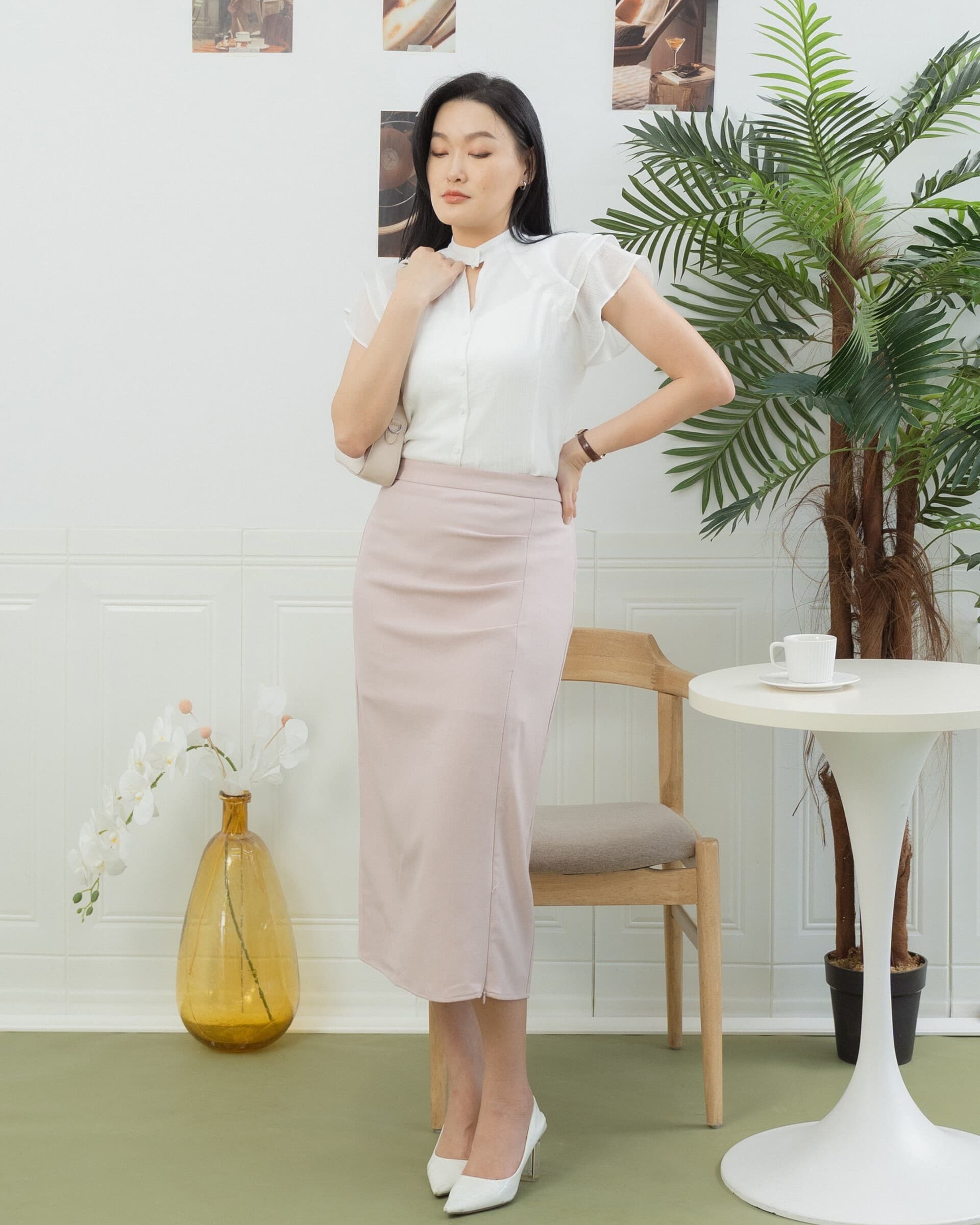 Paisley Midi Skirts ZSK5015