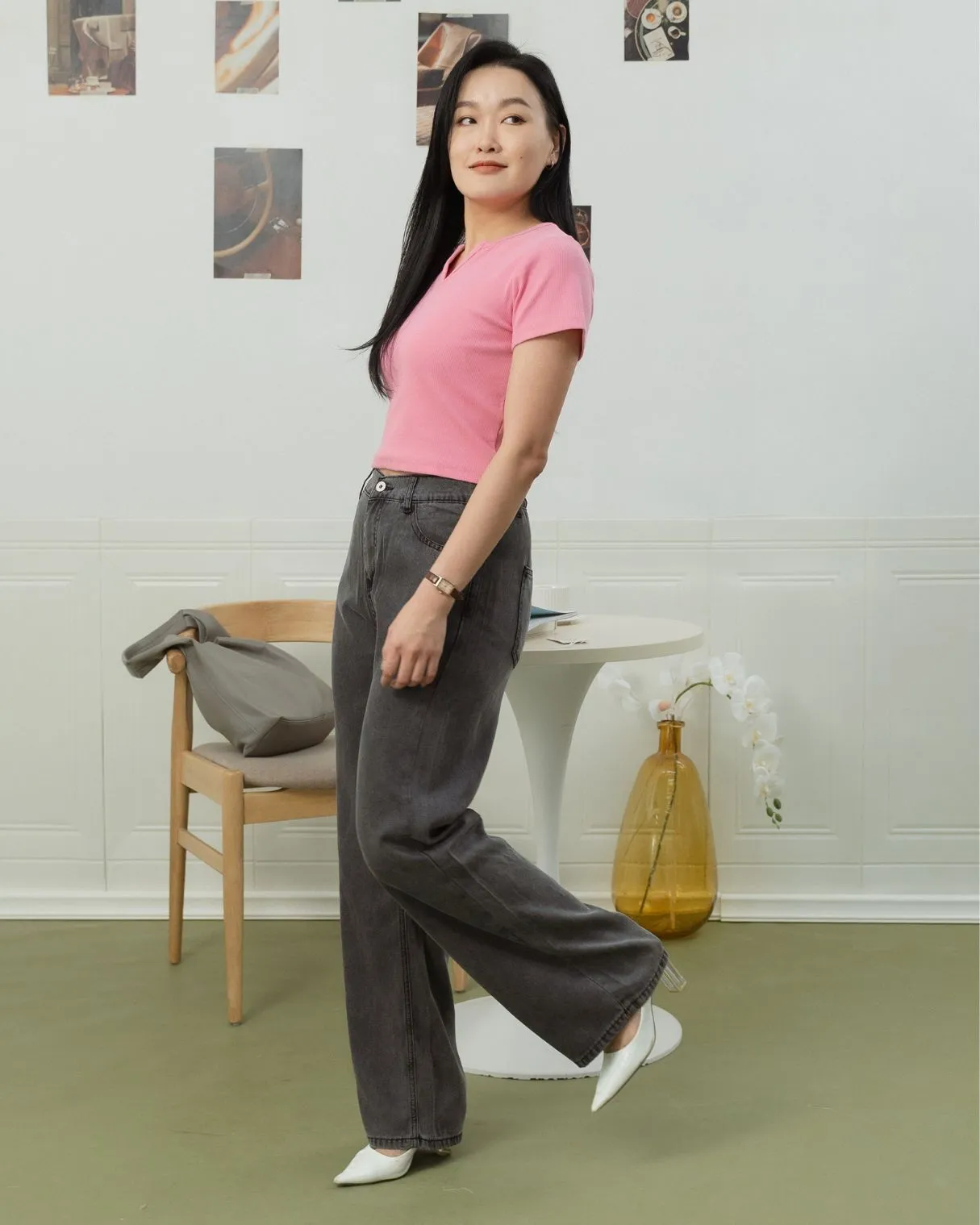 Elin Cool Denim 莱赛尔凉感面料牛仔裤 ZLP5009