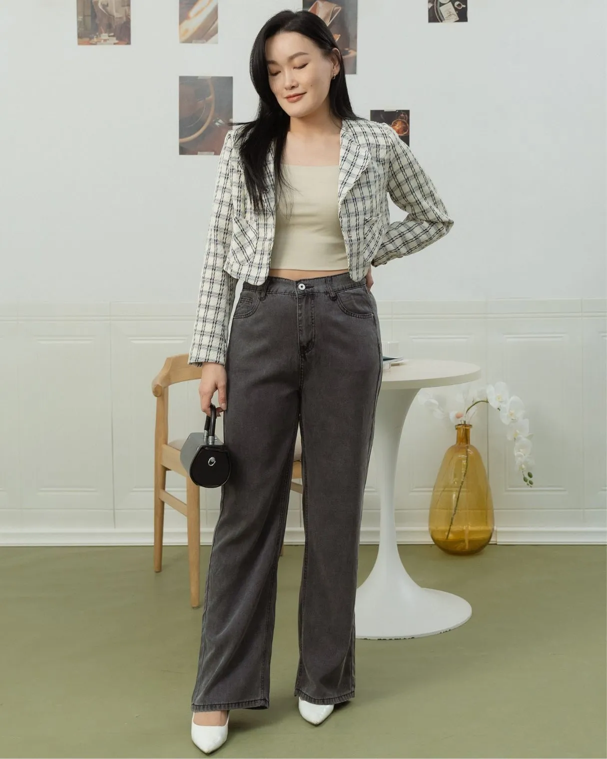 Elin Cool Denim 莱赛尔凉感面料牛仔裤 ZLP5009