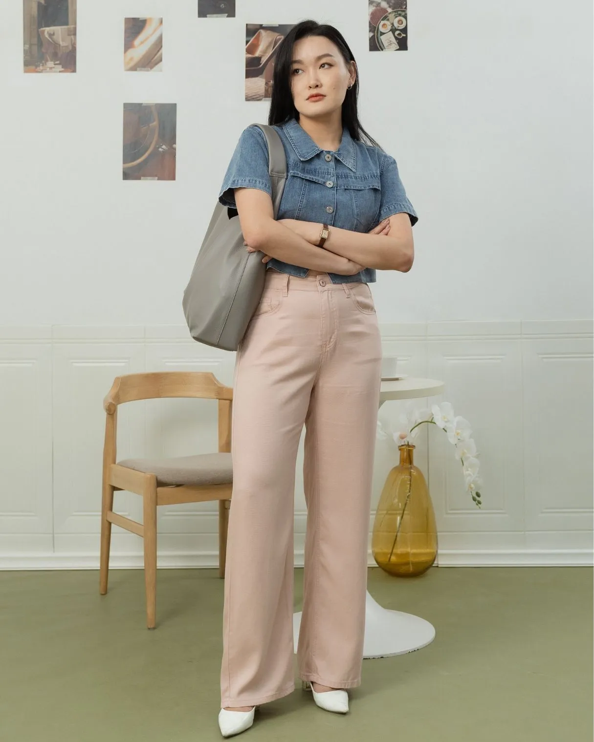 Elin Cool Denim 莱赛尔凉感面料牛仔裤 ZLP5009
