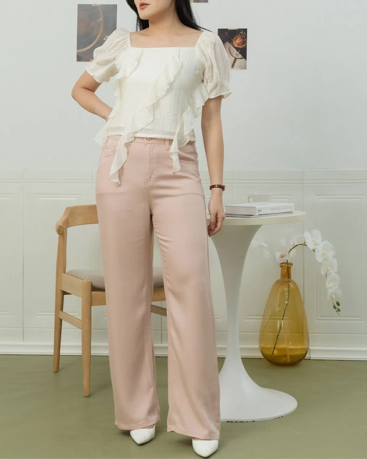Elin Cool Denim 莱赛尔凉感面料牛仔裤 ZLP5009