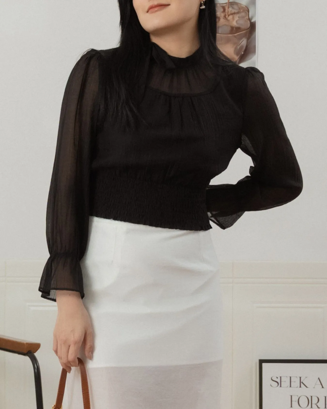 Kay Organza Soft Top ZBP5072