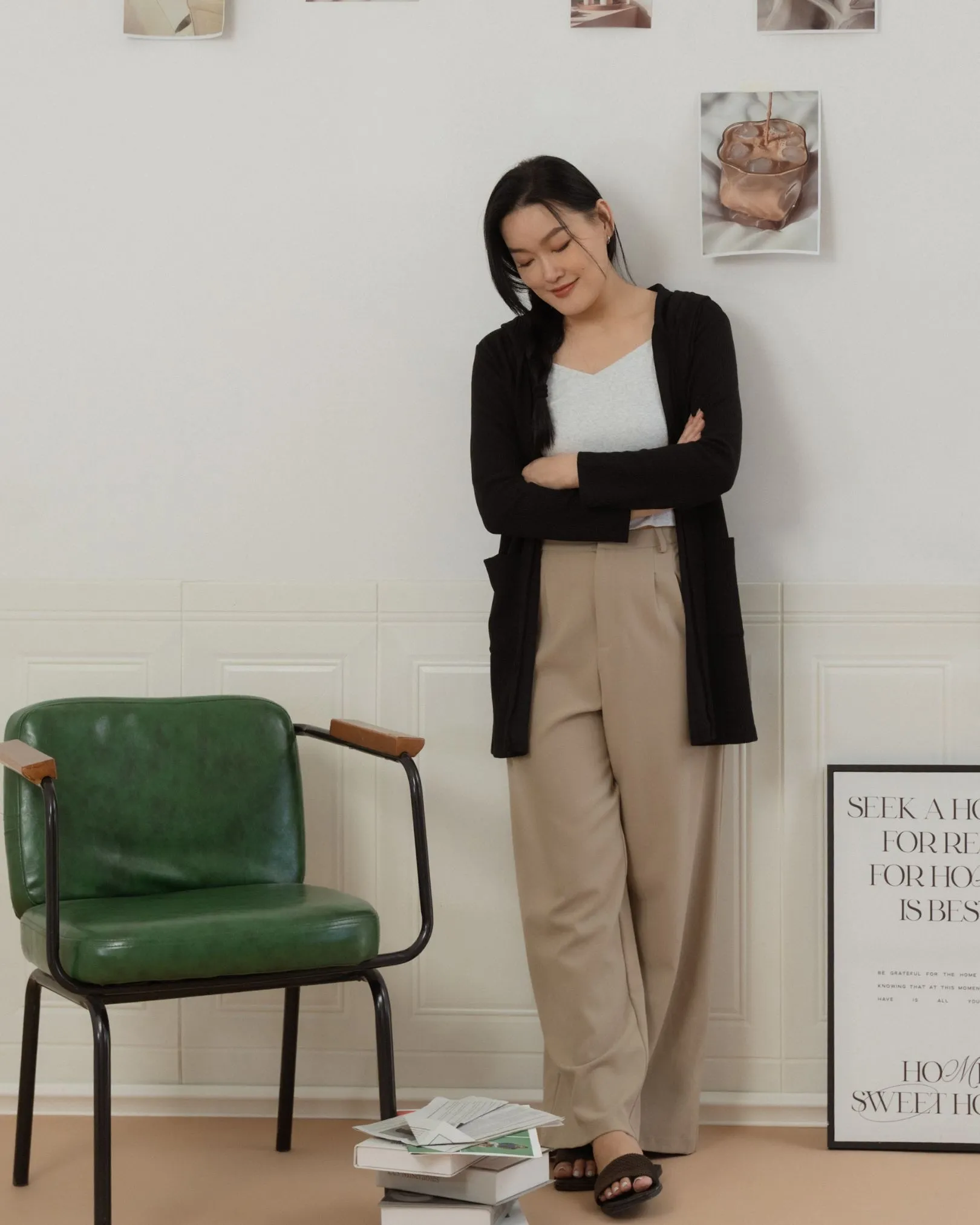Kennedy Casual Semi Long Cardigan  ZBP5073
