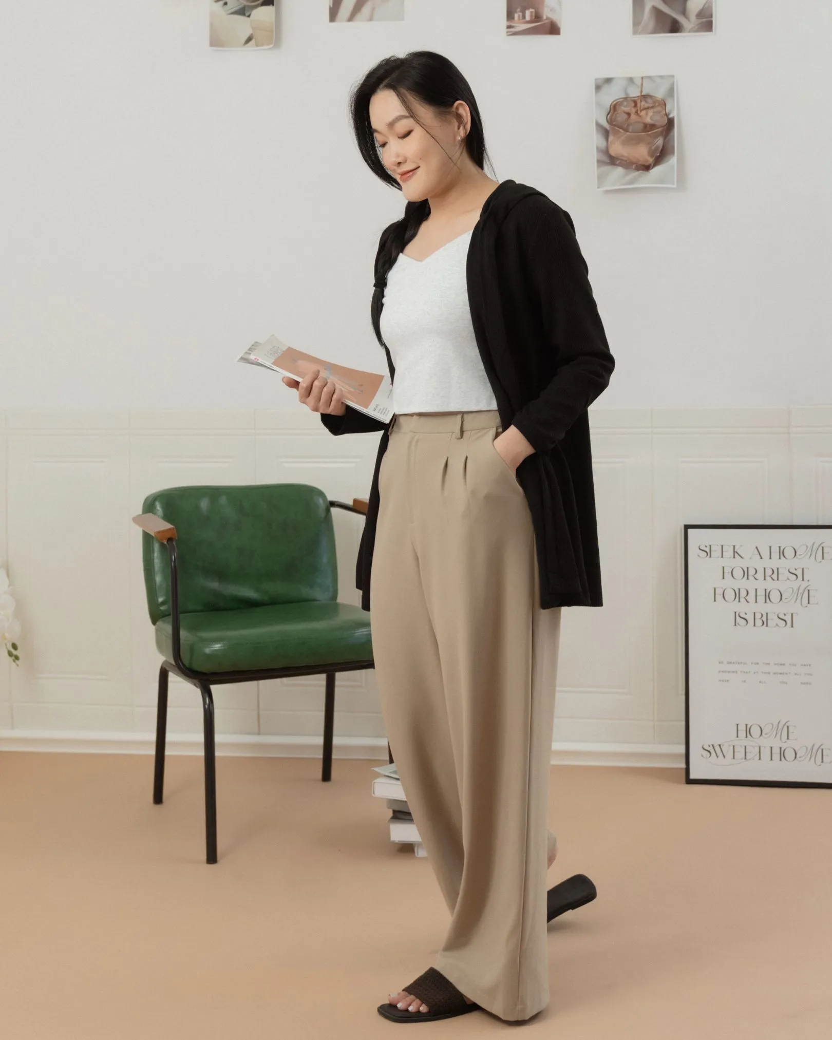 Kennedy Casual Semi Long Cardigan  ZBP5073