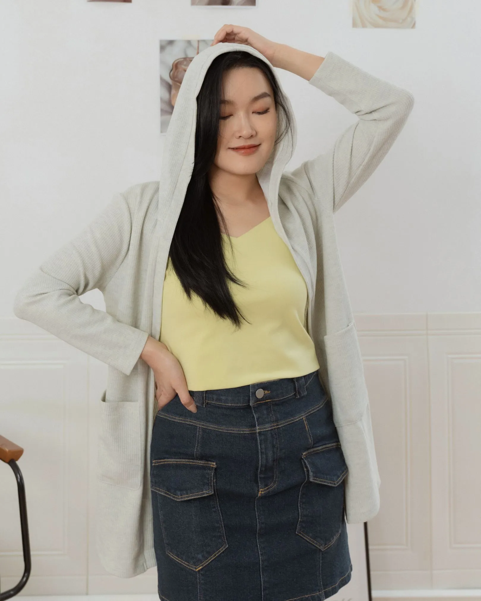 Kennedy Casual Semi Long Cardigan  ZBP5073