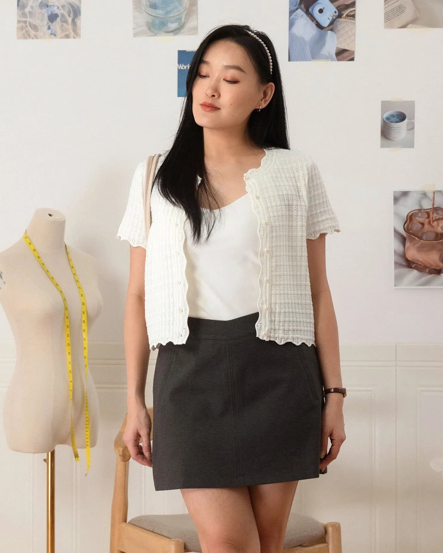 Hermosa Ponte Skirt ZPK5014