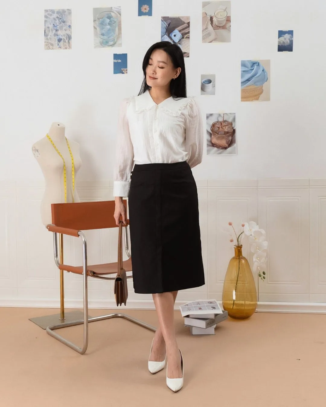 Noa Sleek Line Skirt ZSK5011