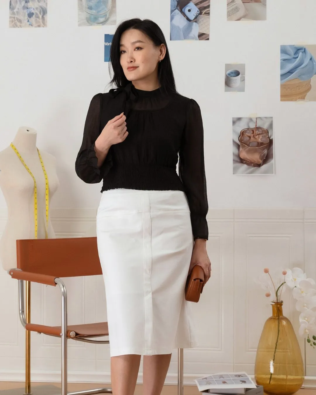 Noa Sleek Line Skirt ZSK5011