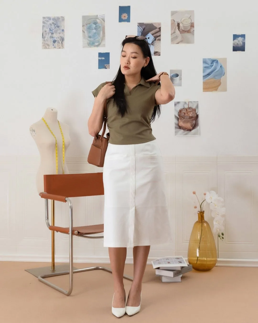 Noa Sleek Line Skirt ZSK5011