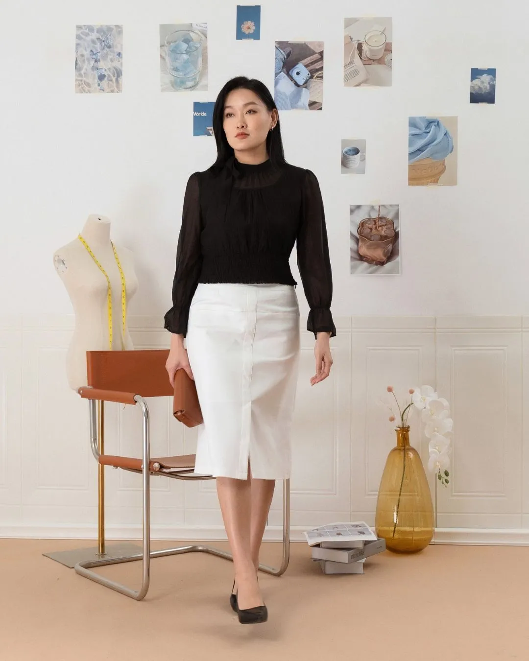 Noa Sleek Line Skirt ZSK5011