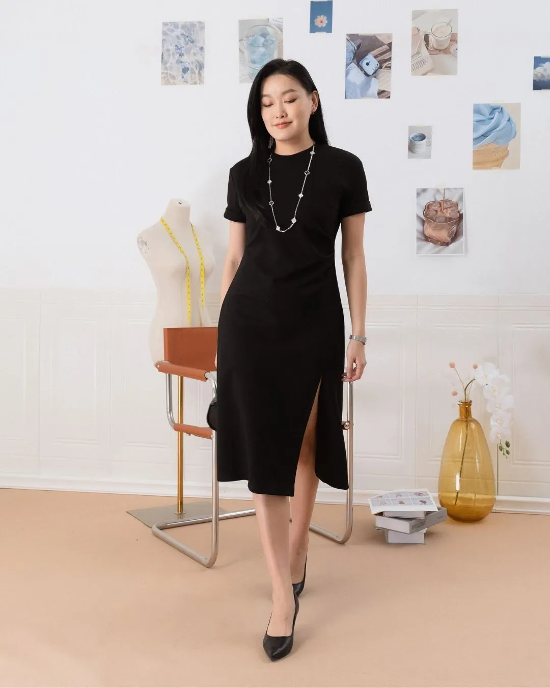 Clio Elegant Fitted Dress ZBL5016