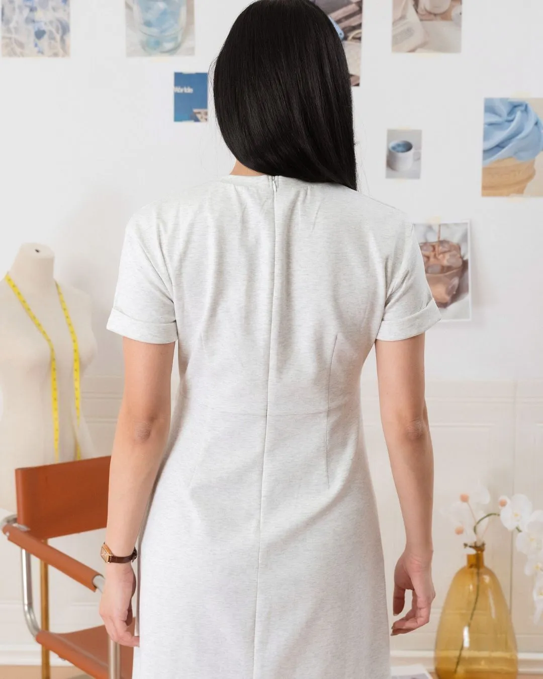 Clio Elegant Fitted Dress ZBL5016