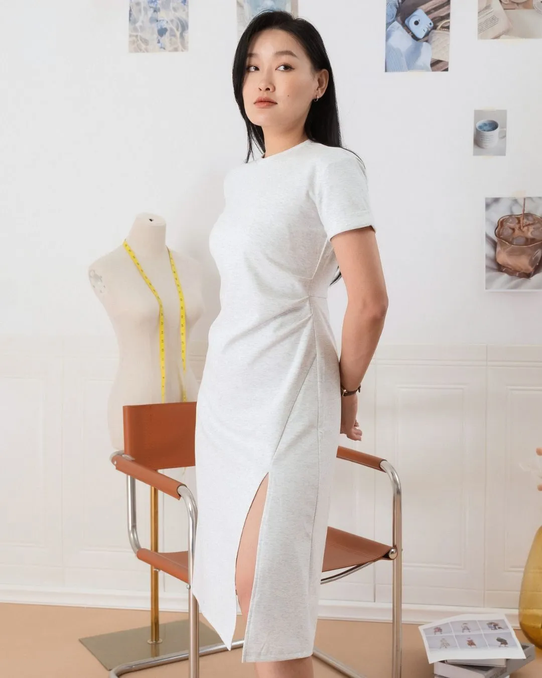 Clio Elegant Fitted Dress ZBL5016