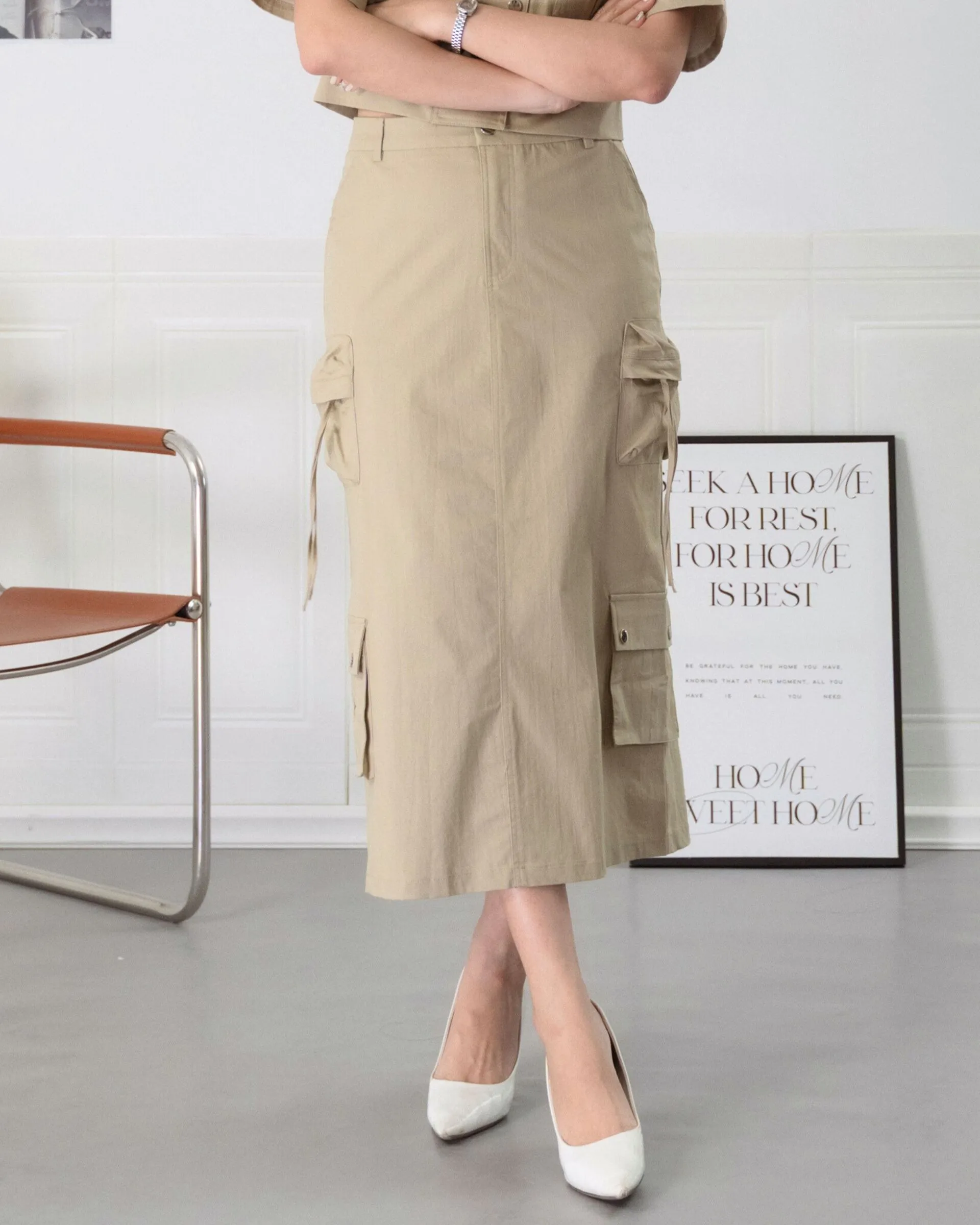 Alba Midi Skirt ZSK5022