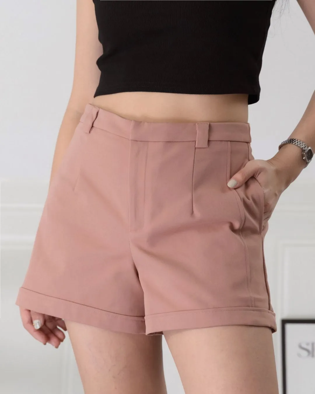 Eden Trench Fabric Shorts	ZSP5012