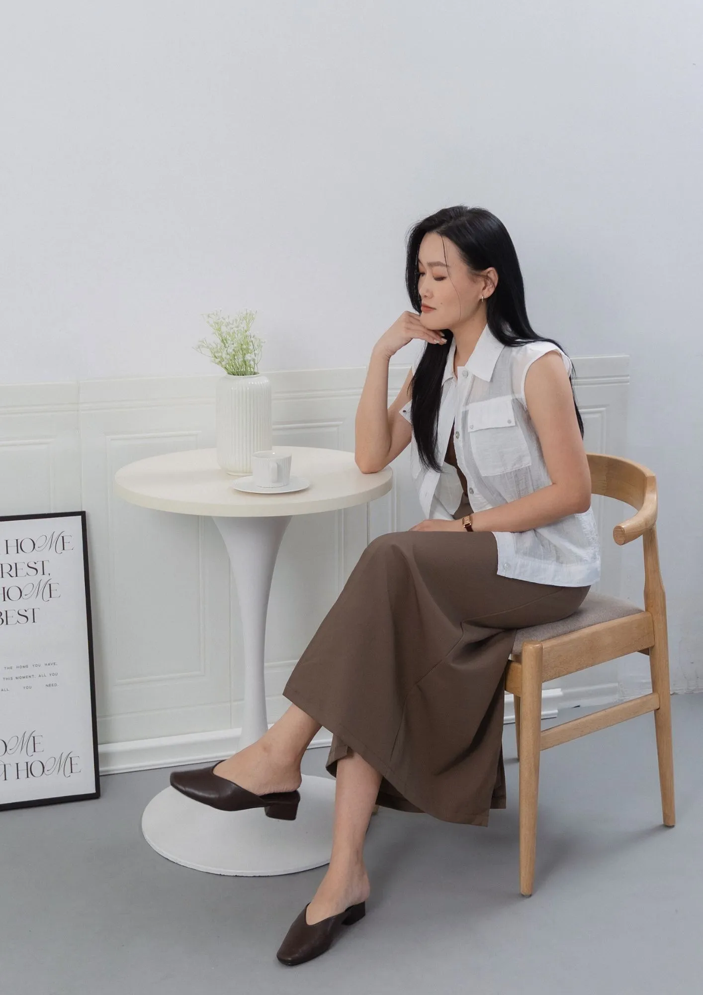 Arthur Slit Maxi Skirt ZSK5002