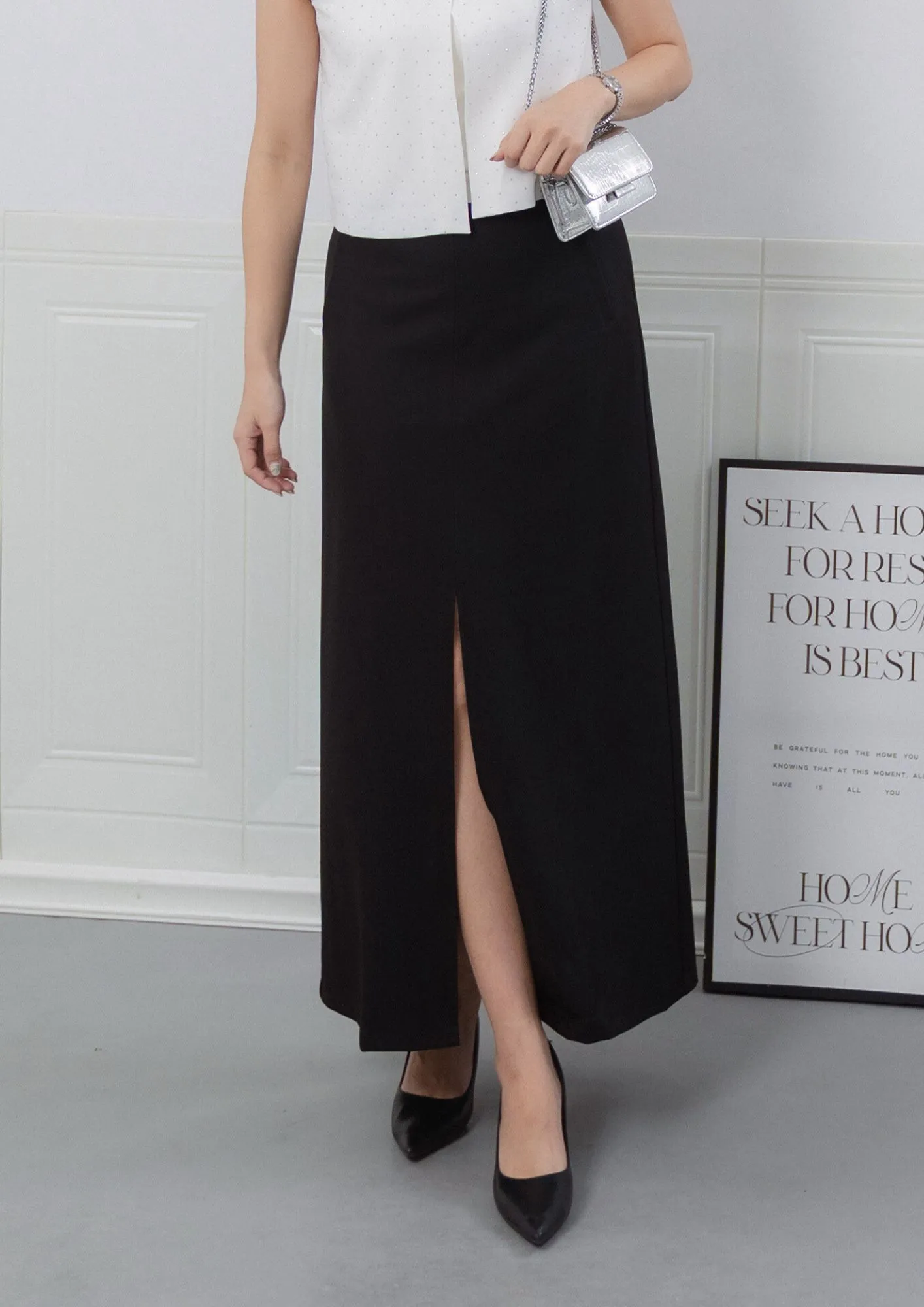 Arthur Slit Maxi Skirt ZSK5002