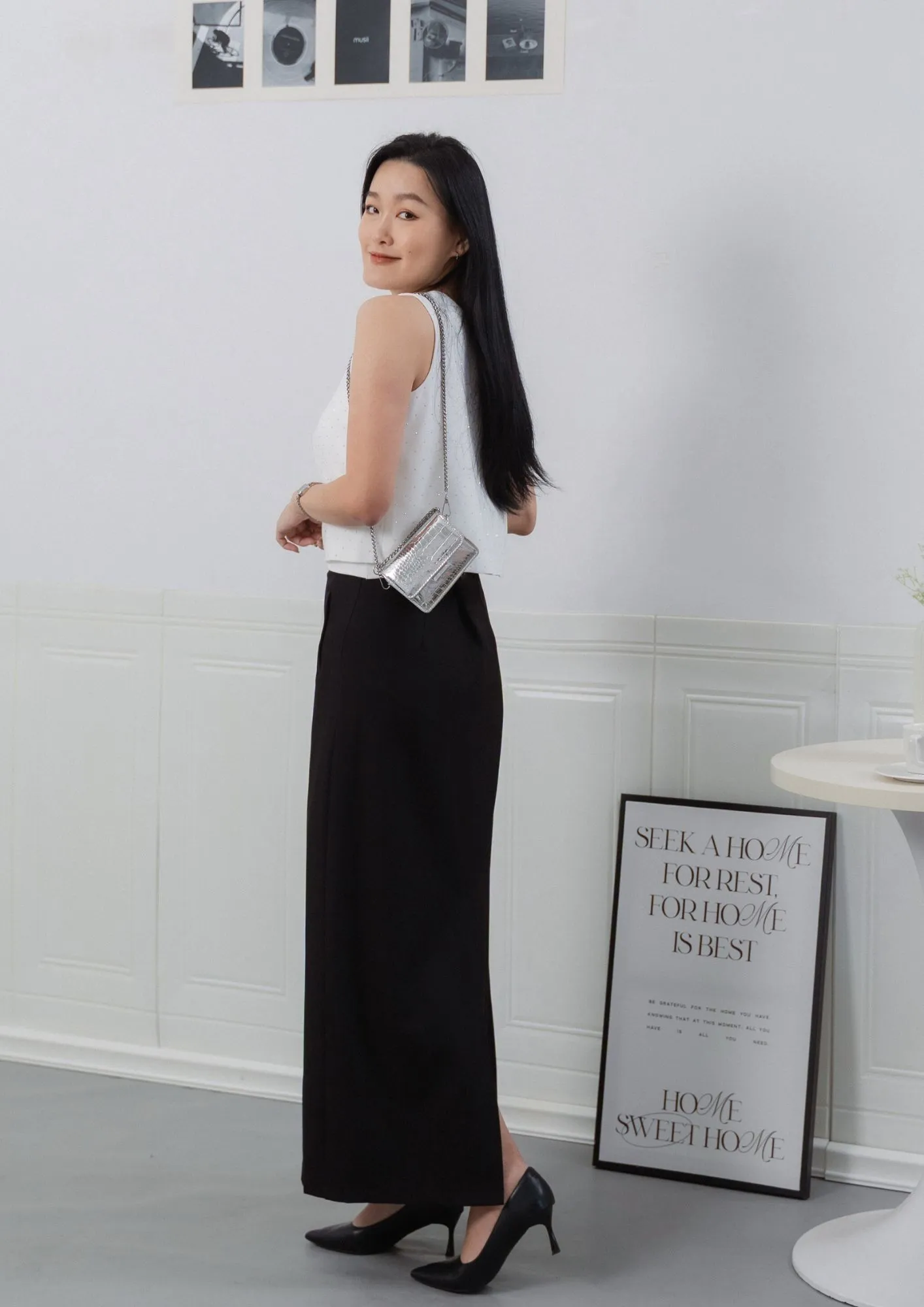 Arthur Slit Maxi Skirt ZSK5002