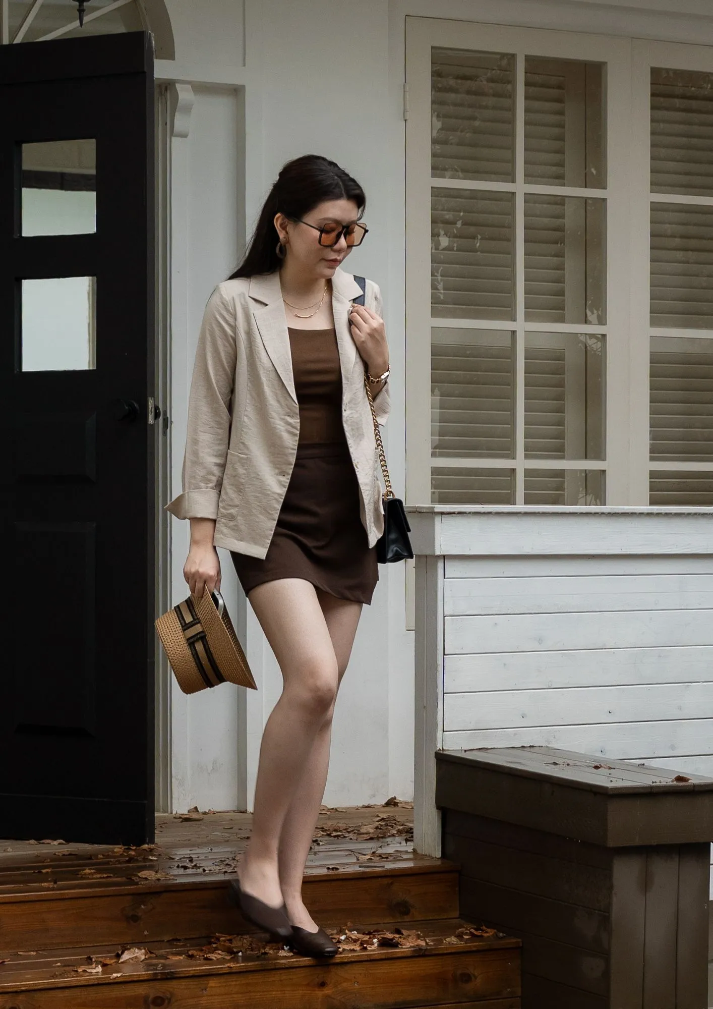Elena Linen Blend Blazer ZBP5117