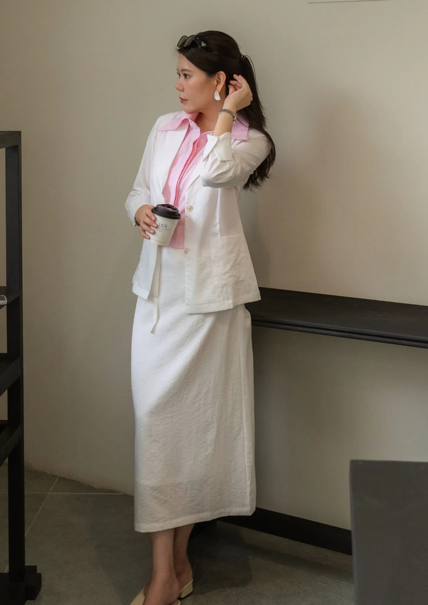 Elena Linen Blend Blazer ZBP5117