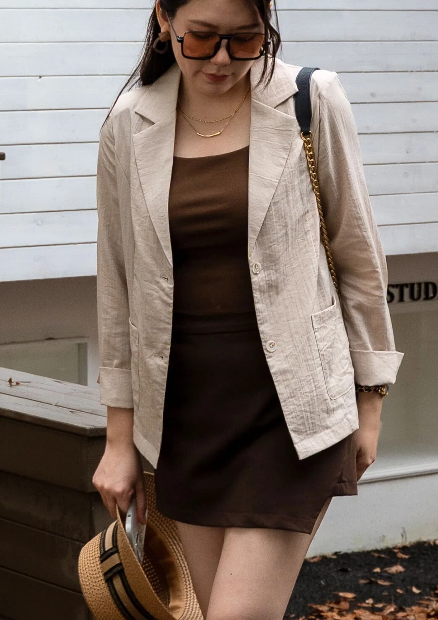 Elena Linen Blend Blazer ZBP5117
