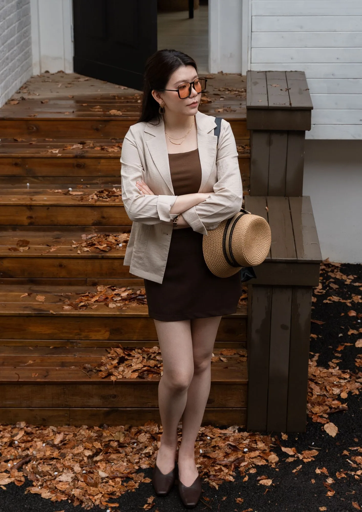 Elena Linen Blend Blazer ZBP5117